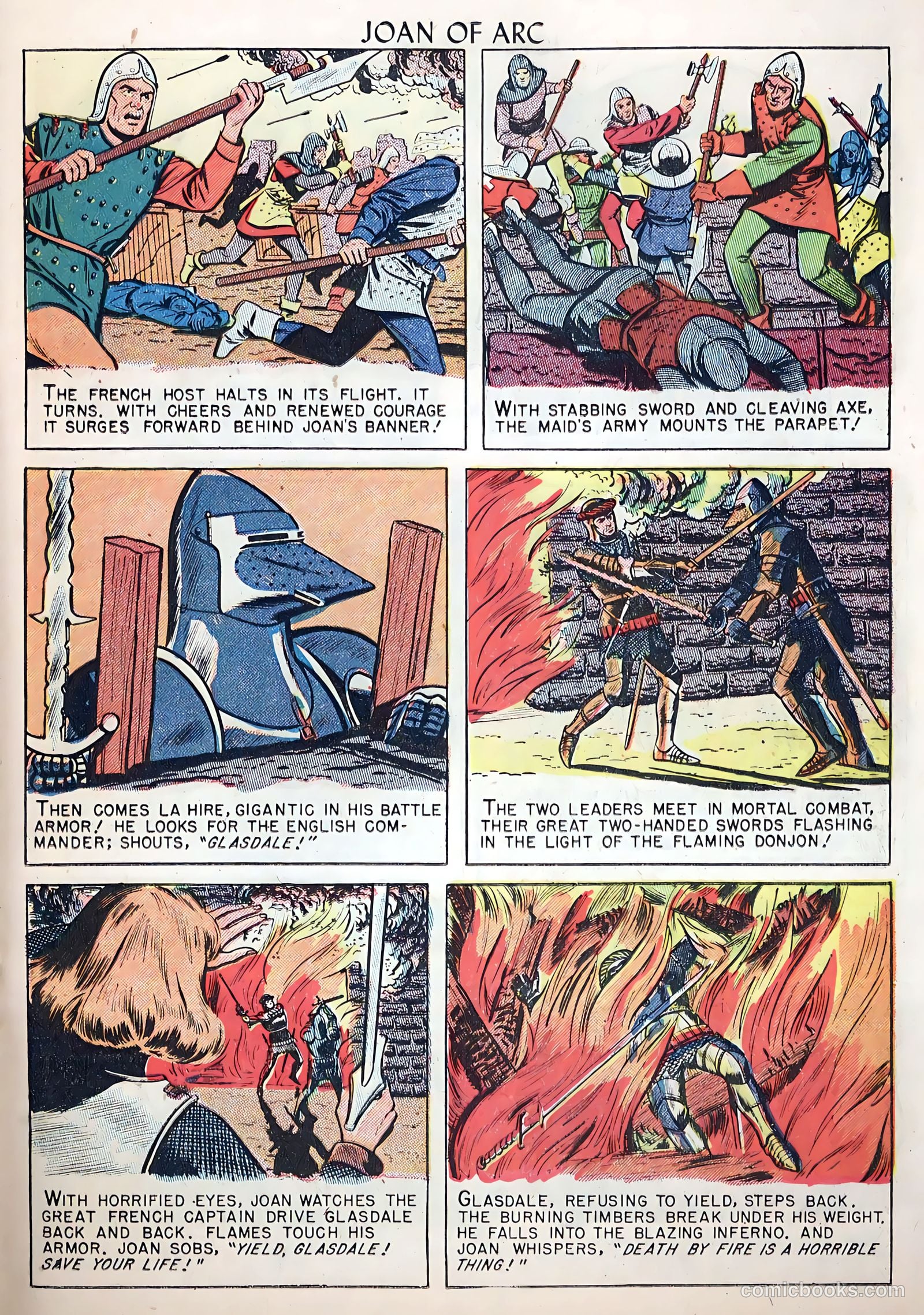 A-1 Comics 21 - Joan Of Arc nn #1 — page 19 of 36