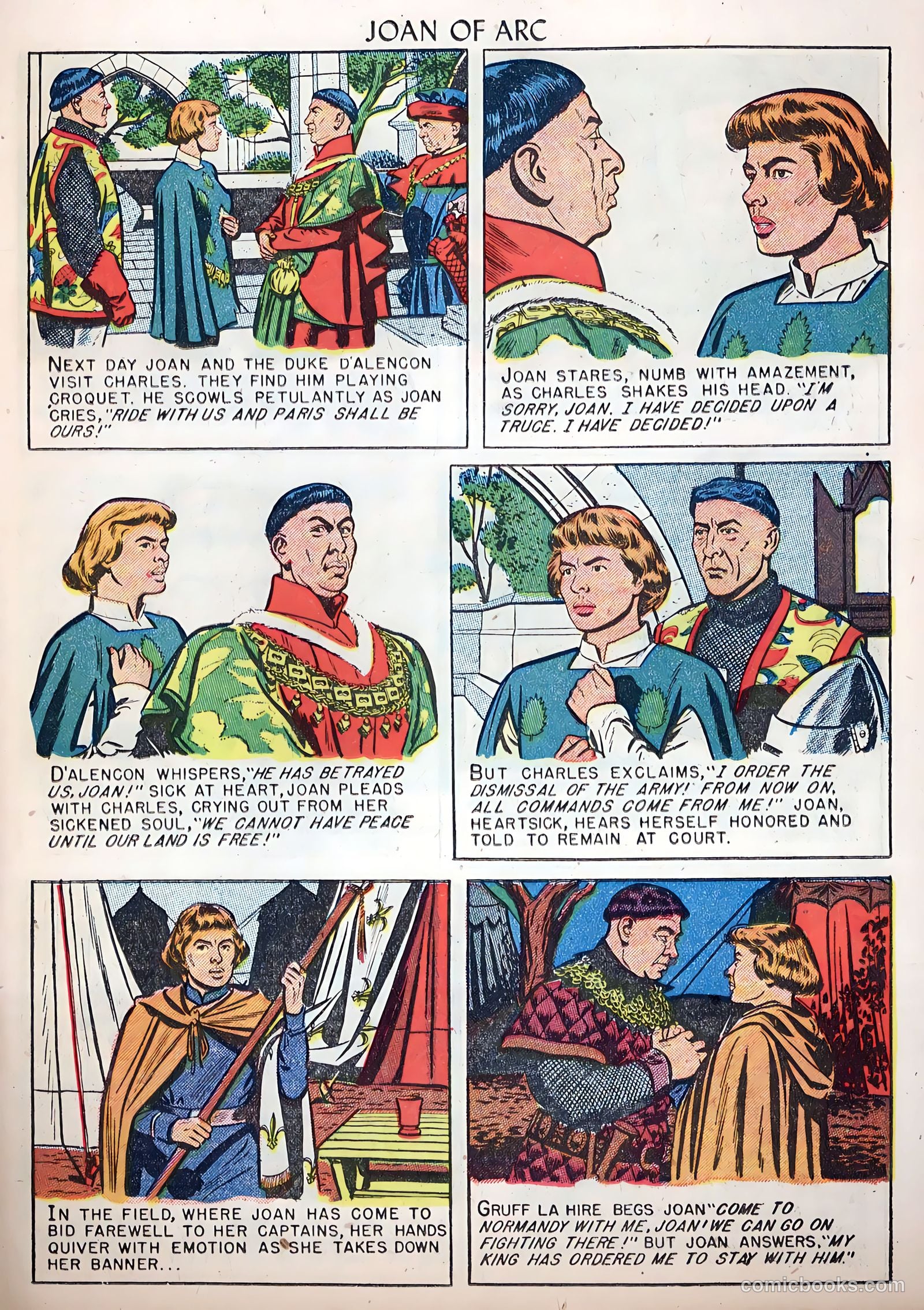 A-1 Comics 21 - Joan Of Arc nn #1 — page 21 of 36
