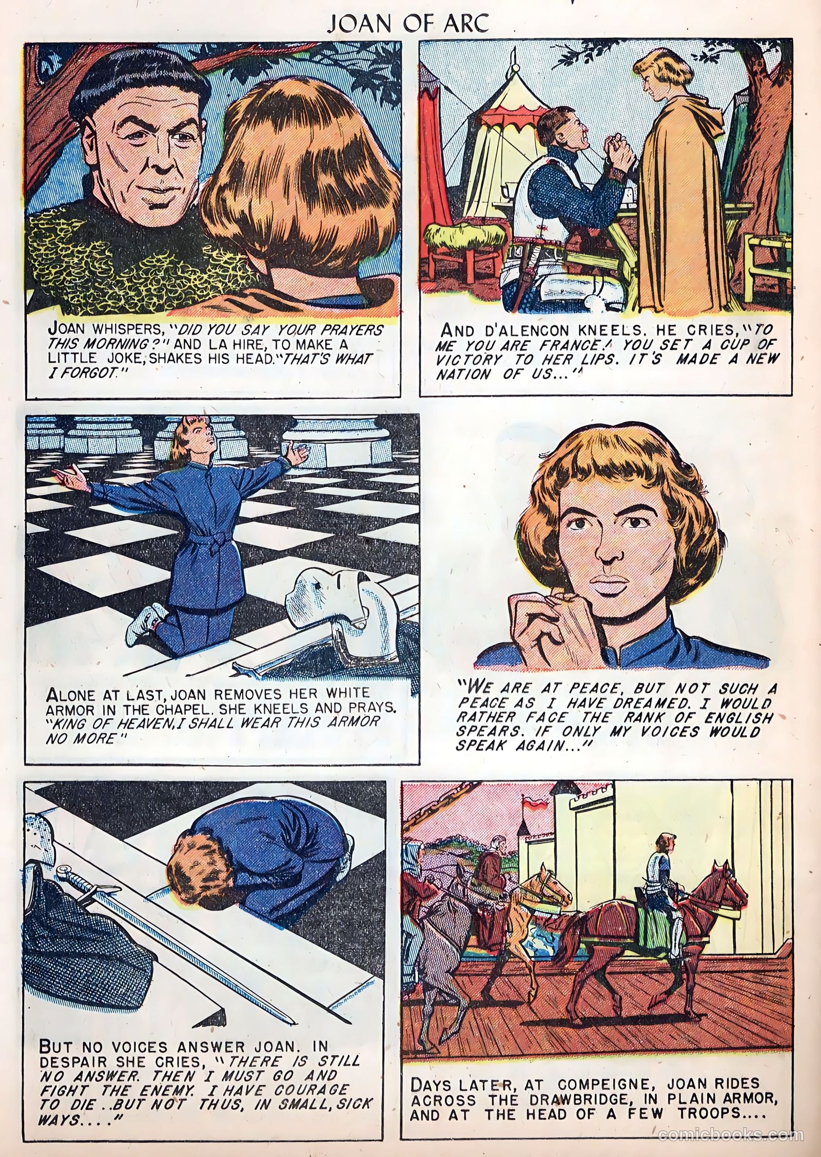 A-1 Comics 21 - Joan Of Arc nn #1 — page 22 of 36