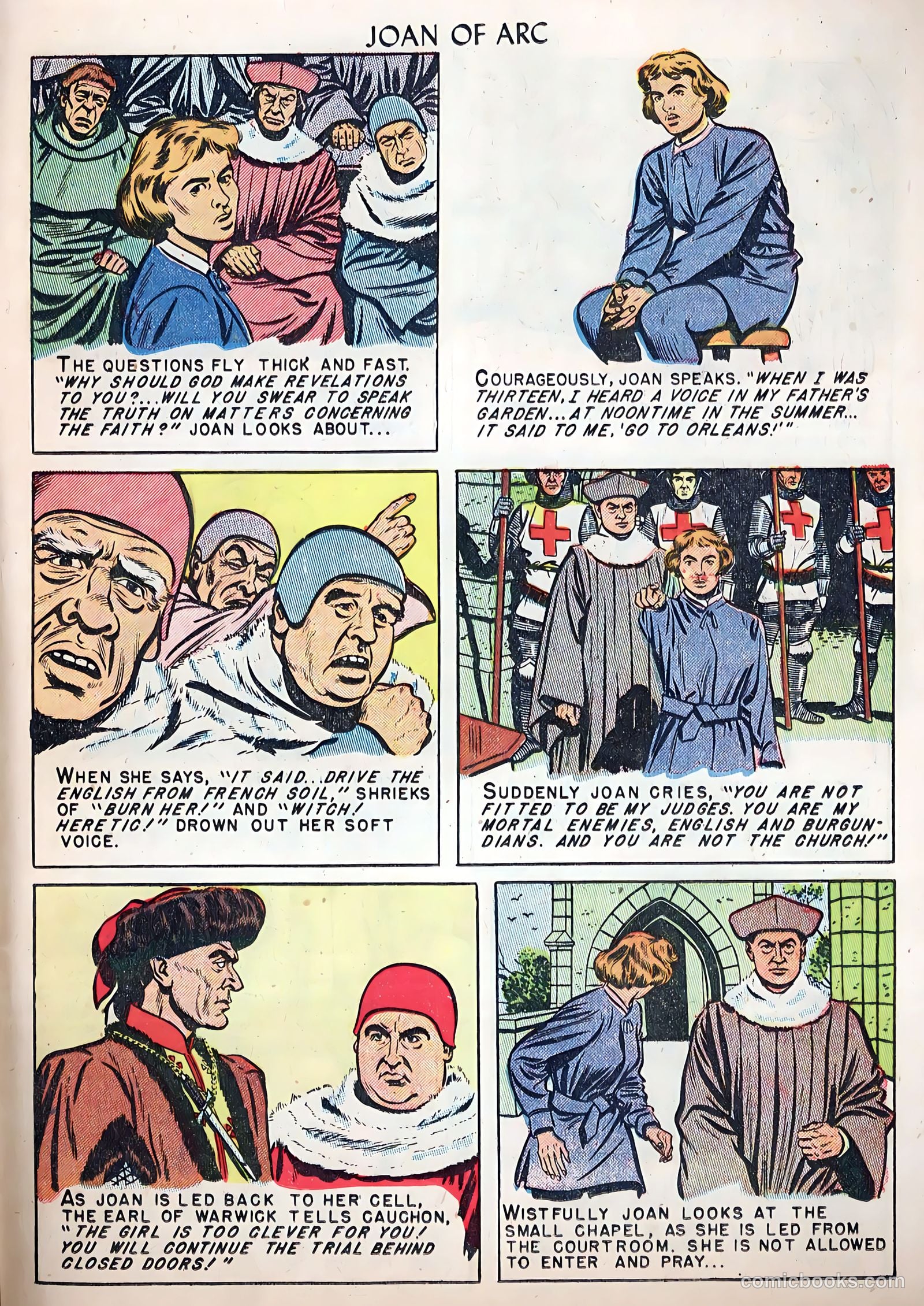 A-1 Comics 21 - Joan Of Arc nn #1 — page 25 of 36