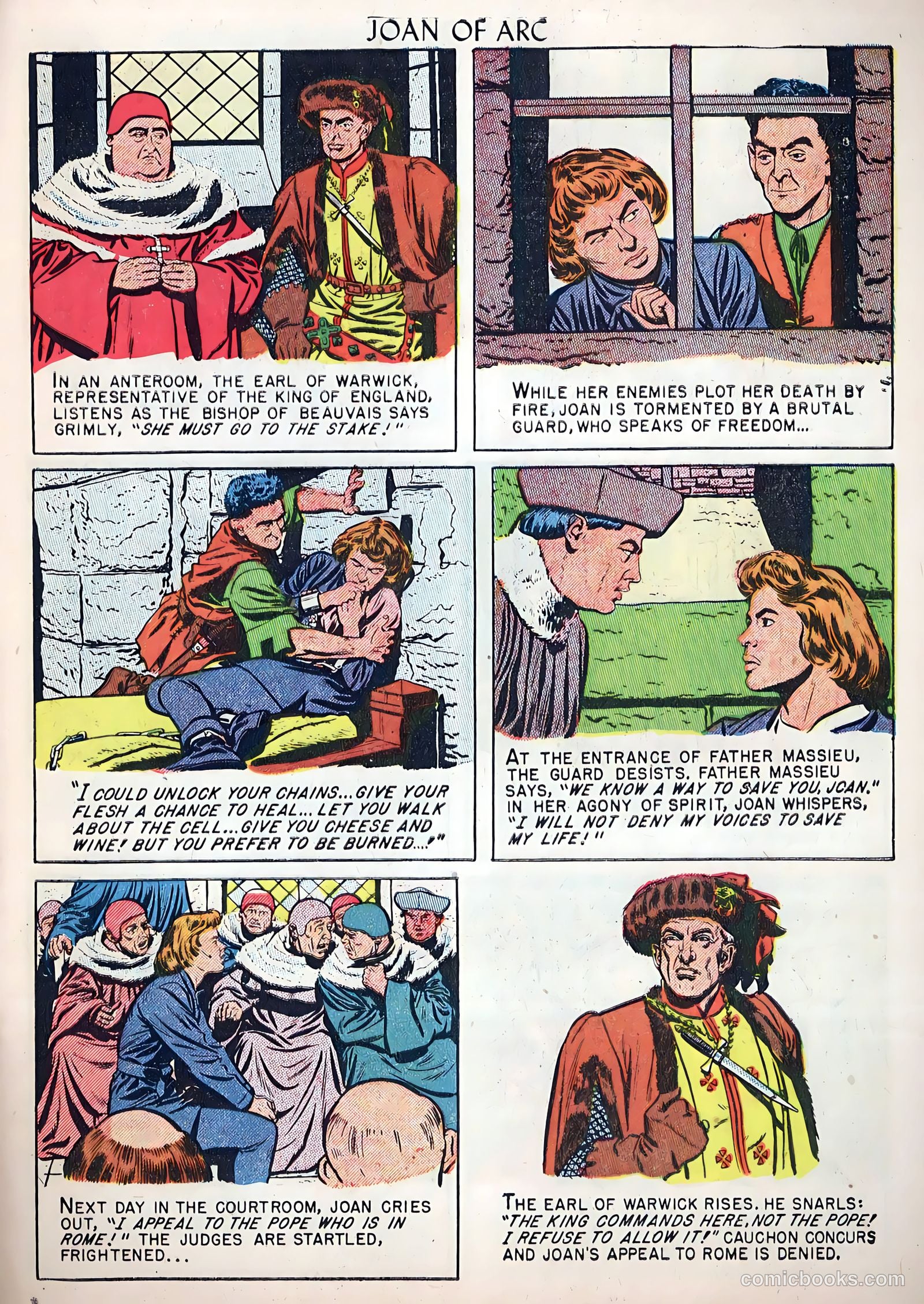 A-1 Comics 21 - Joan Of Arc nn #1 — page 27 of 36