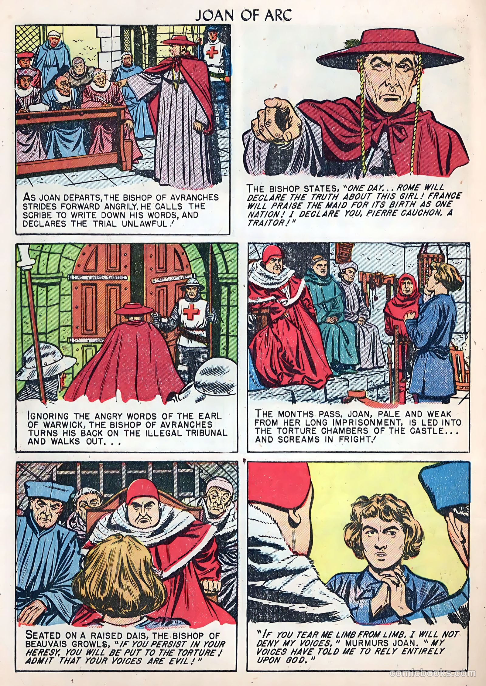 A-1 Comics 21 - Joan Of Arc nn #1 — page 28 of 36