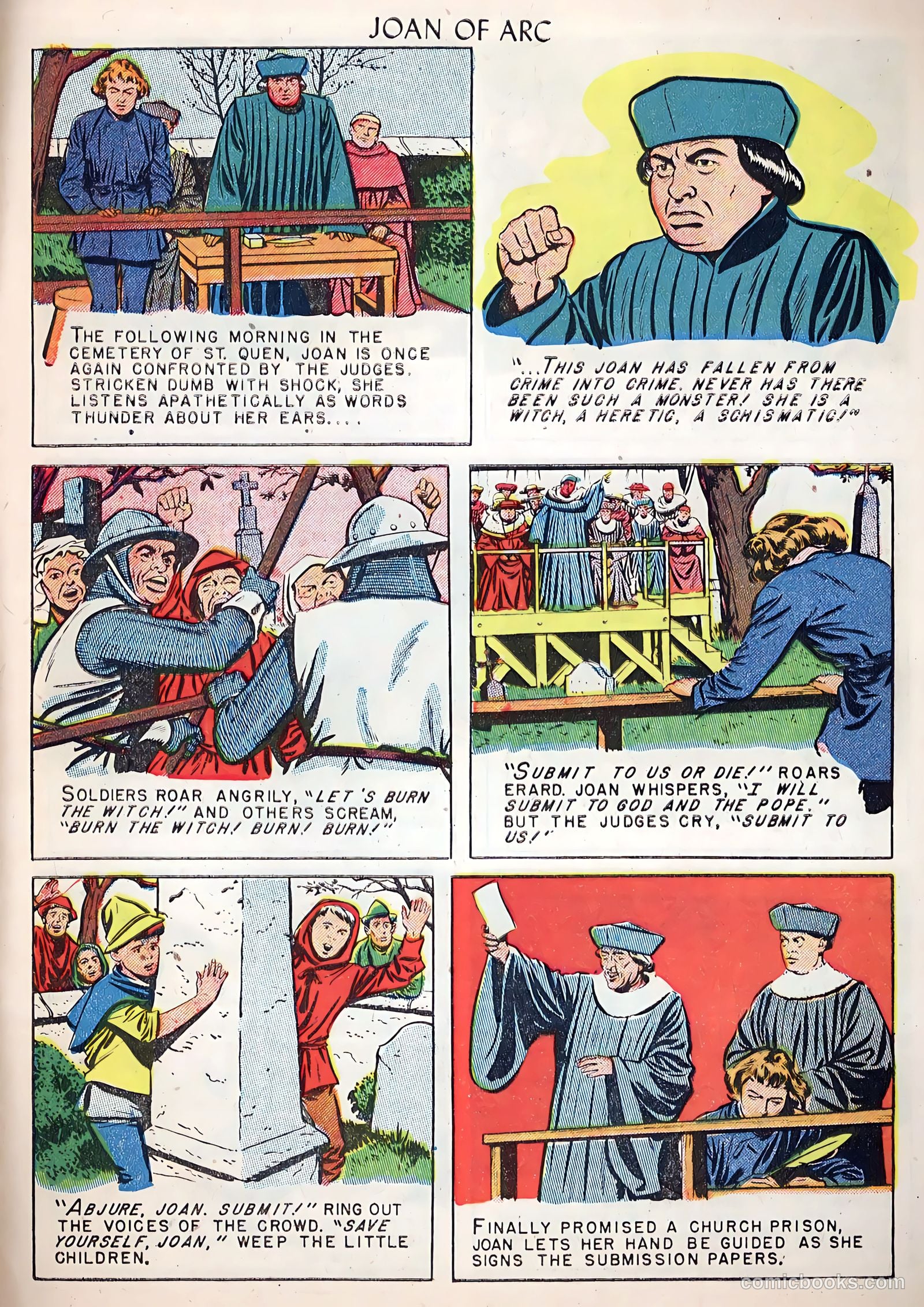 A-1 Comics 21 - Joan Of Arc nn #1 — page 29 of 36