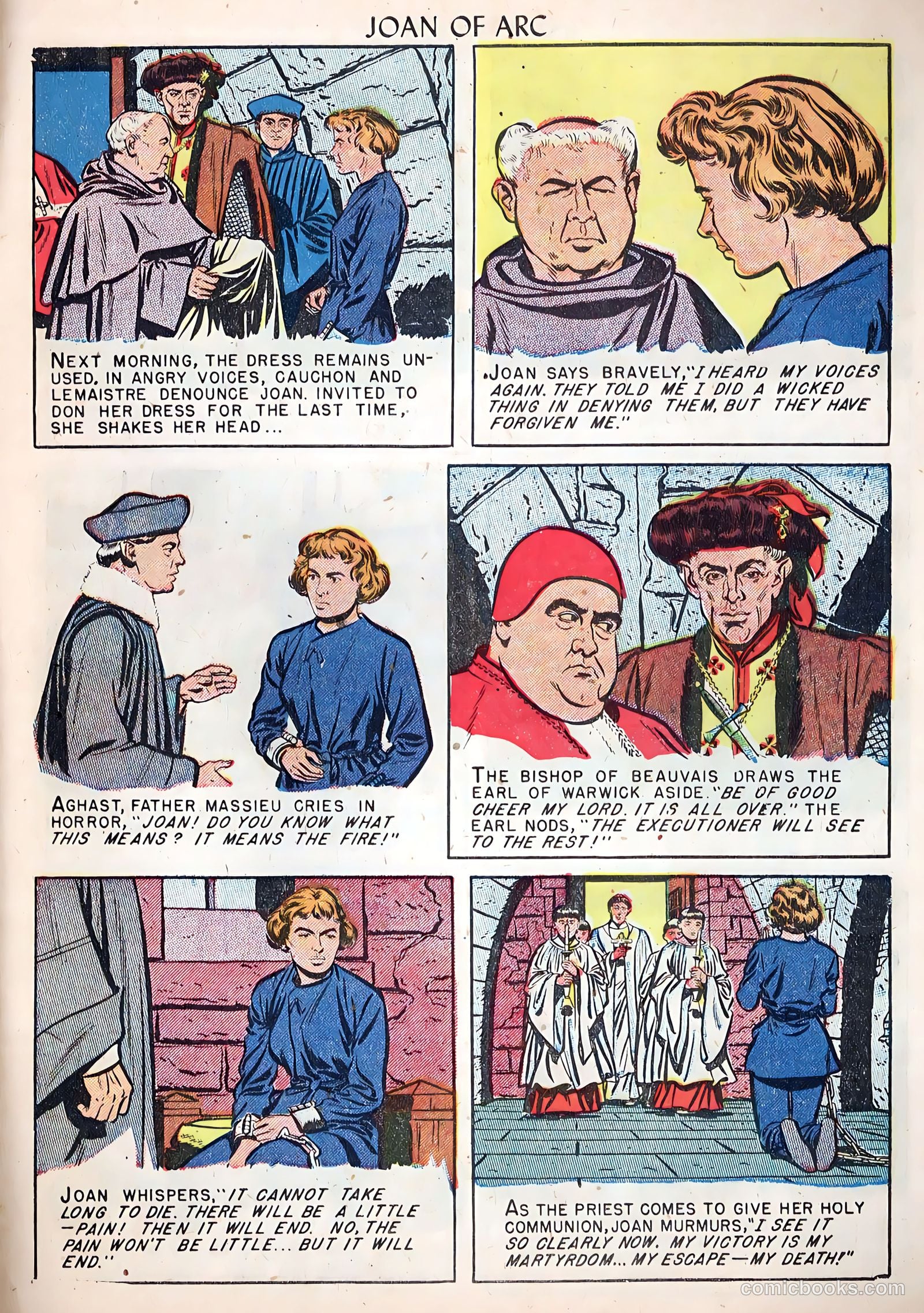 A-1 Comics 21 - Joan Of Arc nn #1 — page 31 of 36
