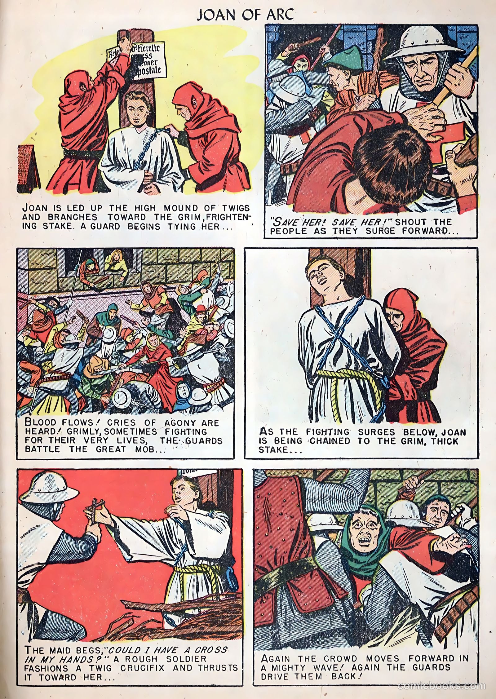 A-1 Comics 21 - Joan Of Arc nn #1 — page 33 of 36