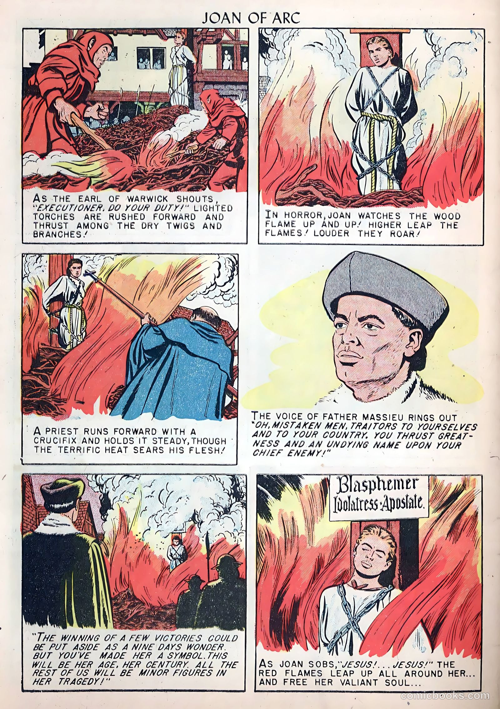 A-1 Comics 21 - Joan Of Arc nn #1 — page 34 of 36