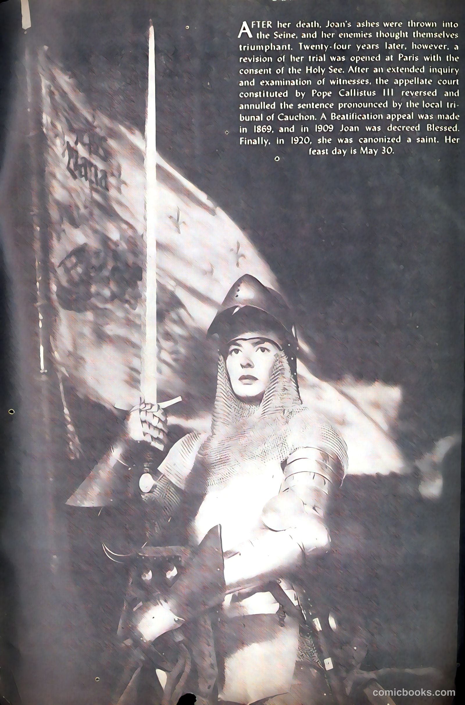 A-1 Comics 21 - Joan Of Arc nn #1 — page 35 of 36