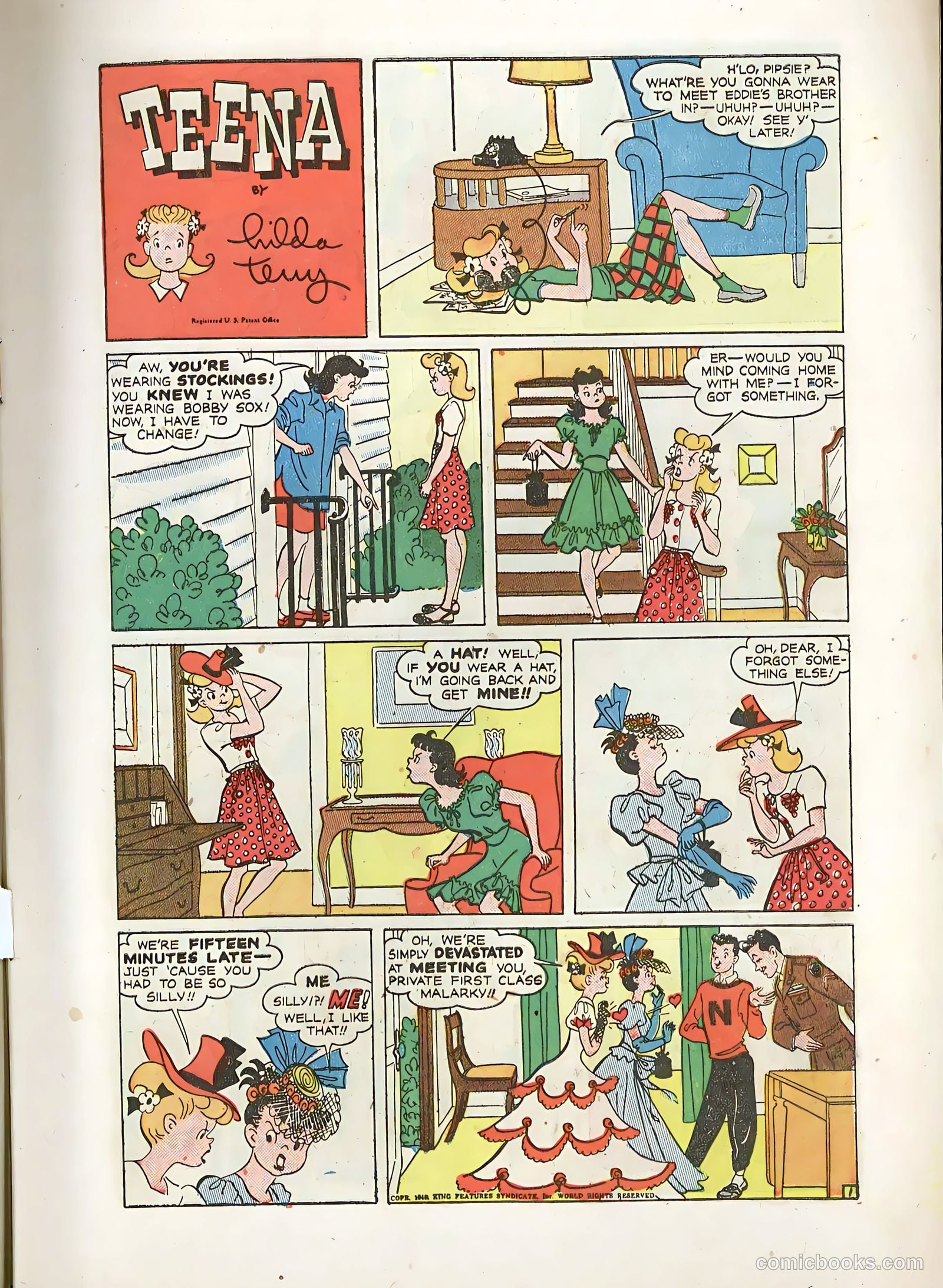 Teena #3 (1949) — page 3 of 37