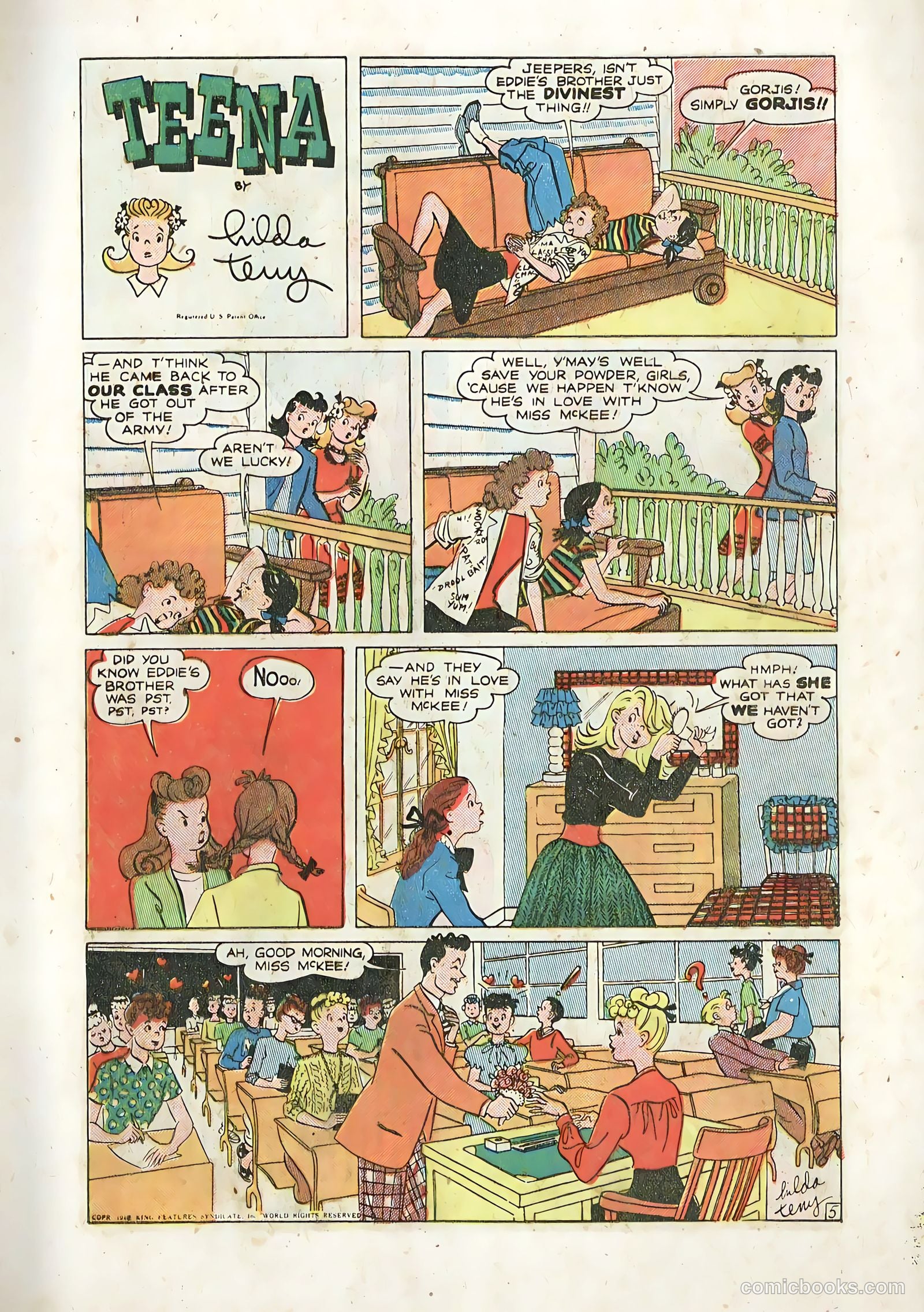 Teena #3 (1949) — page 7 of 37
