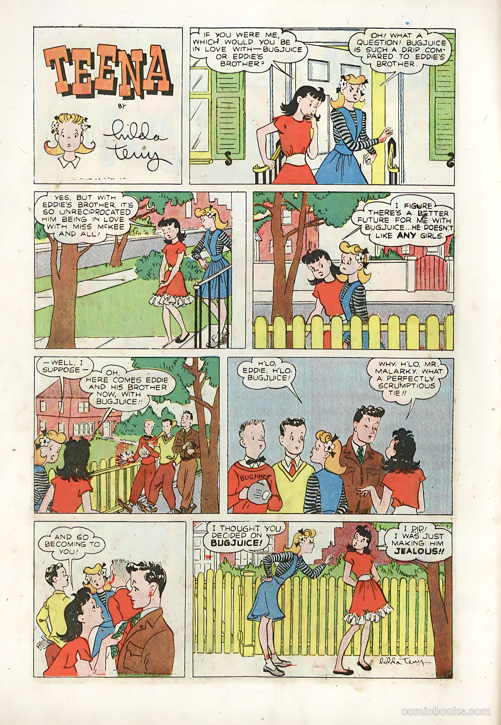 Teena #3 (1949) — page 8 of 37