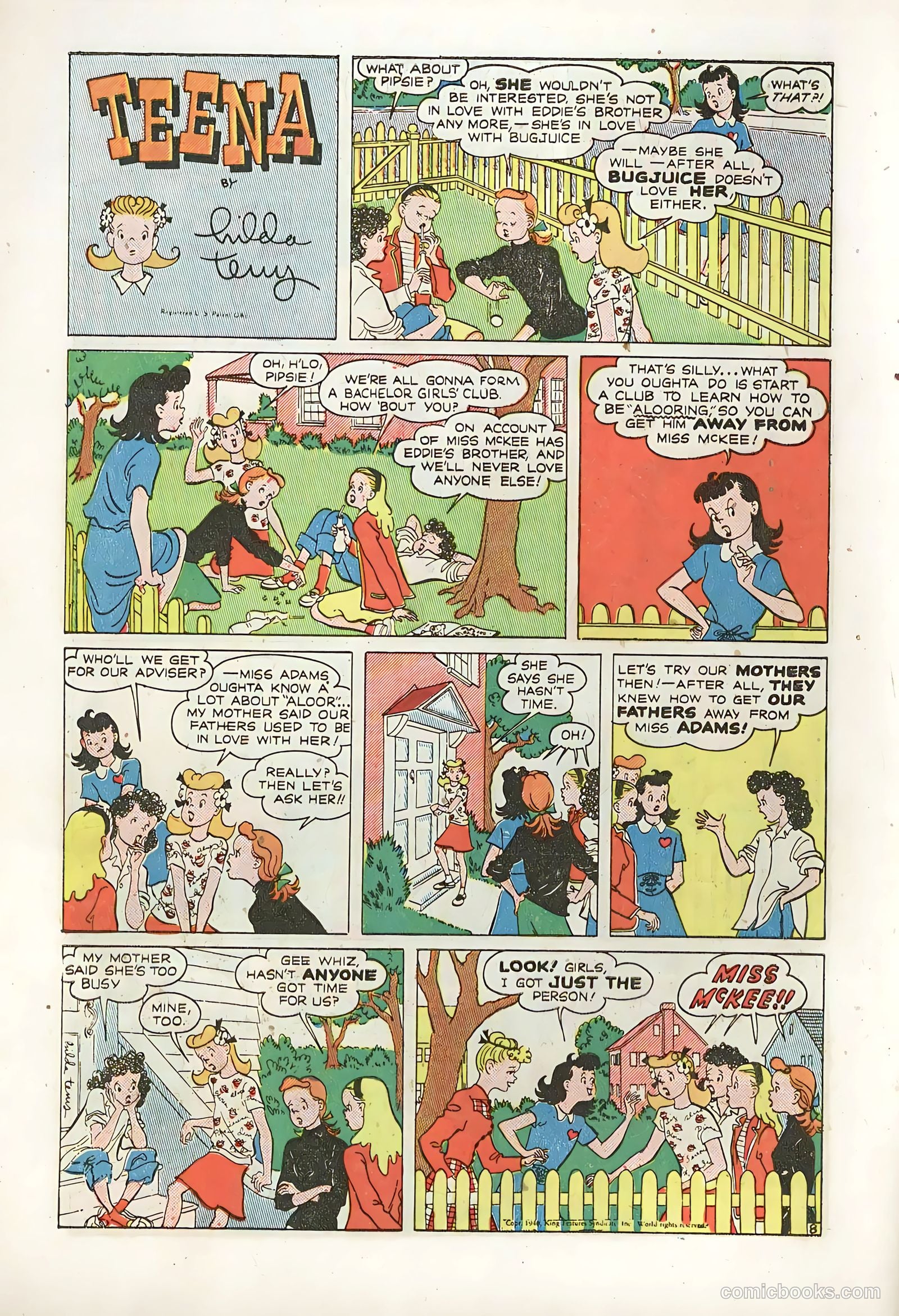 Teena #3 (1949) — page 10 of 37