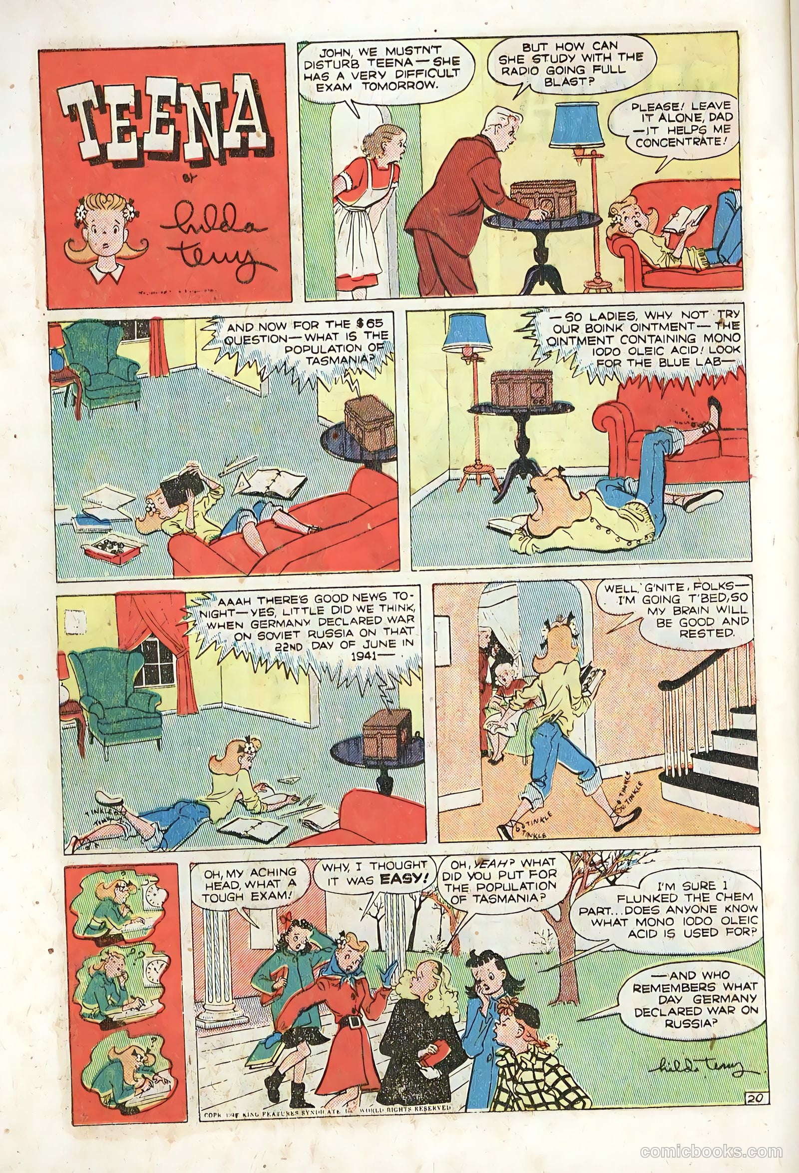 Teena #3 (1949) — page 22 of 37