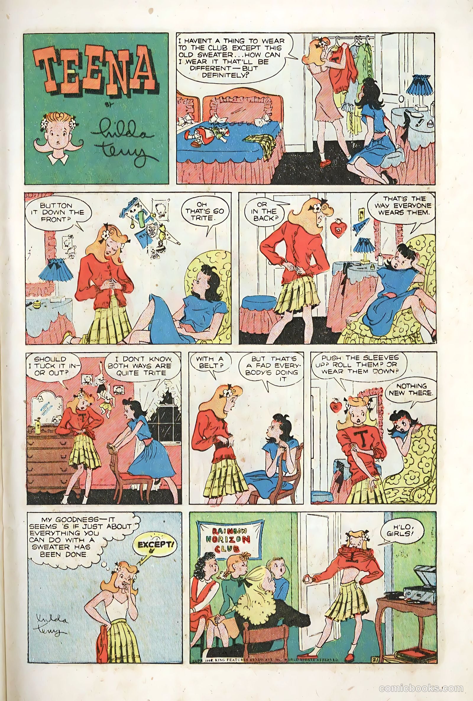 Teena #3 (1949) — page 23 of 37