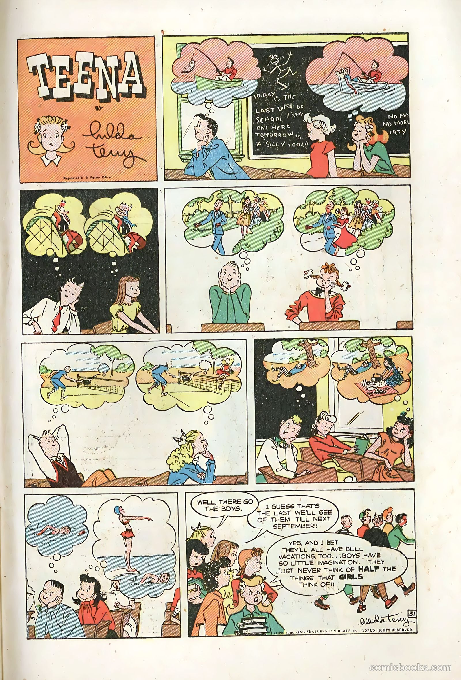 Teena #3 (1949) — page 34 of 37