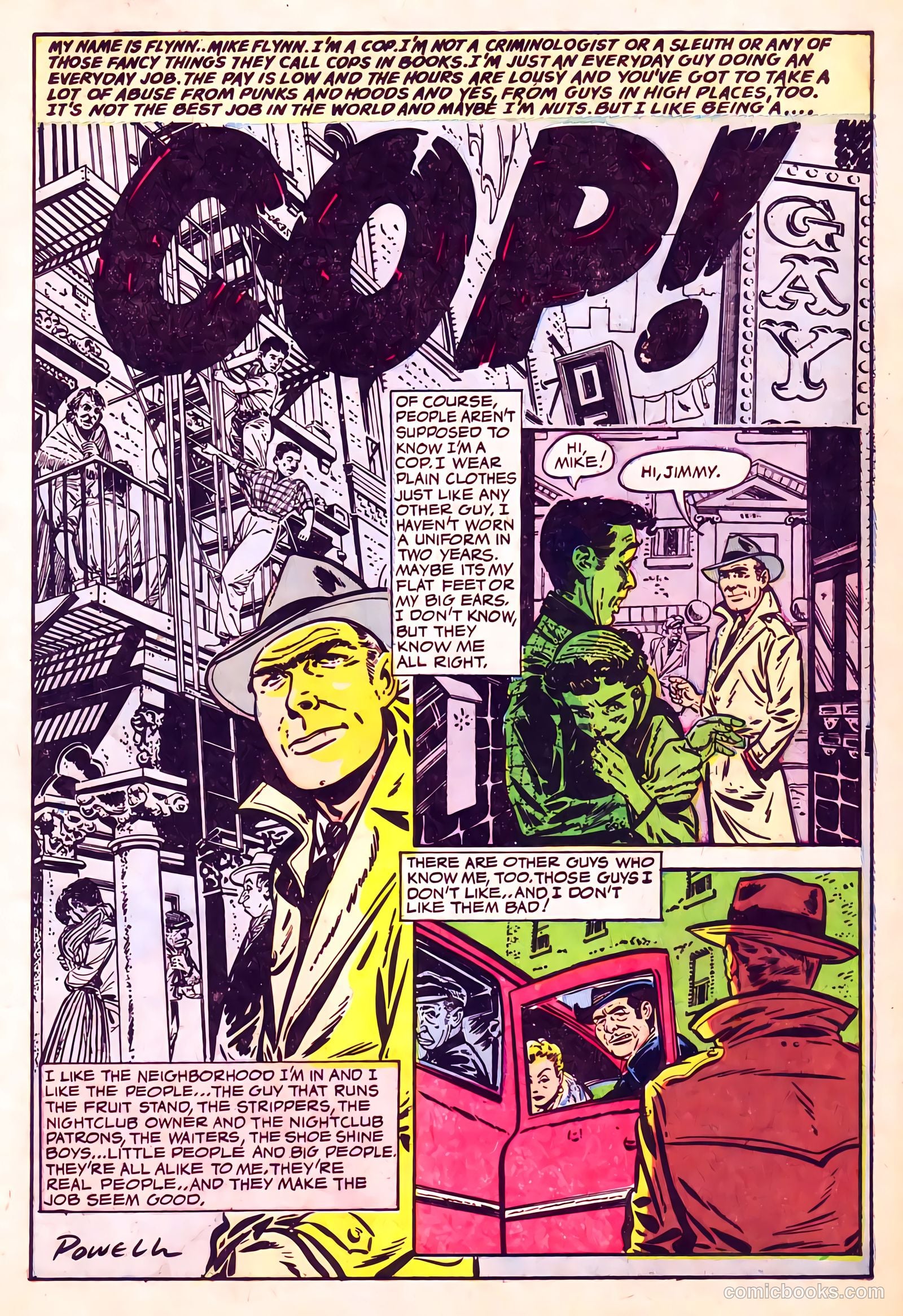 I'm a Cop #1 (1954) — page 3 of 36