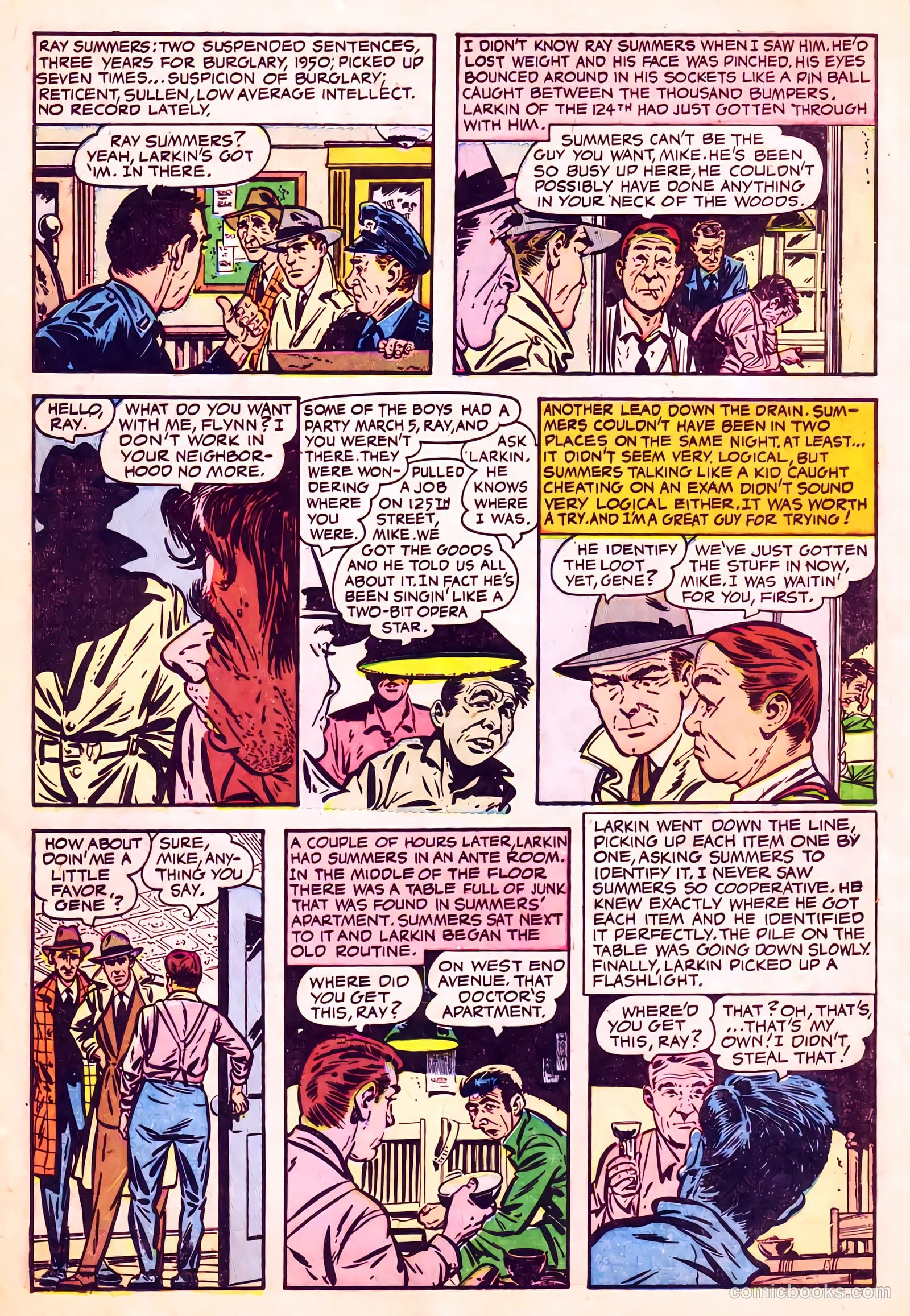 I'm a Cop #1 (1954) — page 6 of 36
