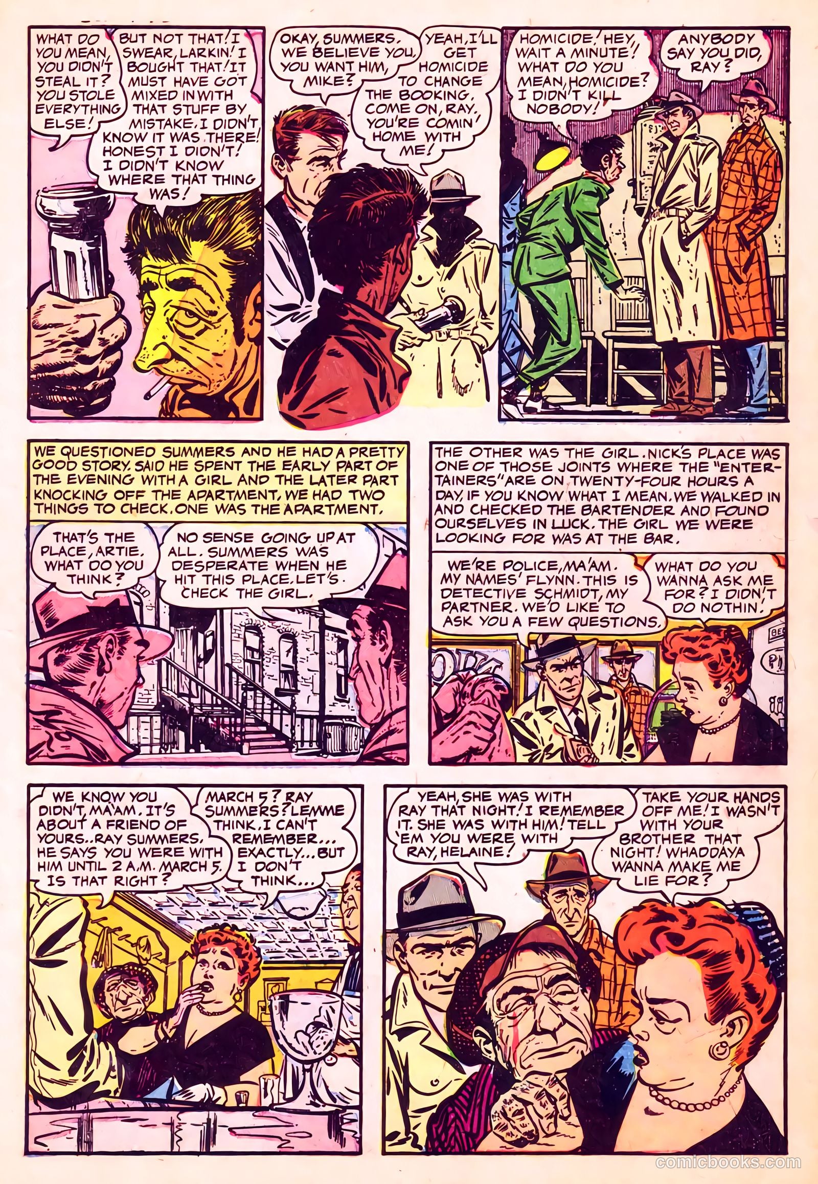 I'm a Cop #1 (1954) — page 7 of 36