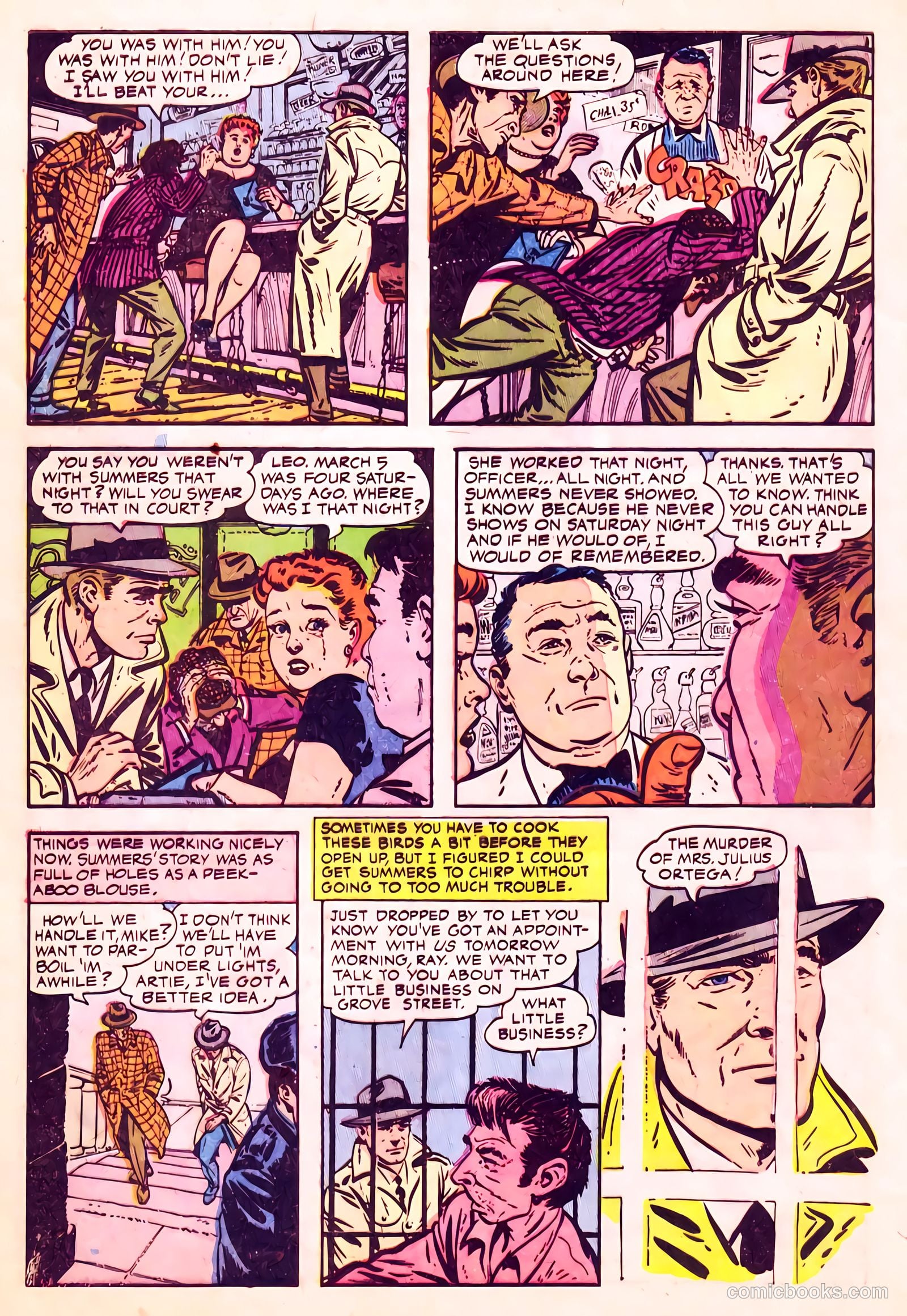 I'm a Cop #1 (1954) — page 8 of 36