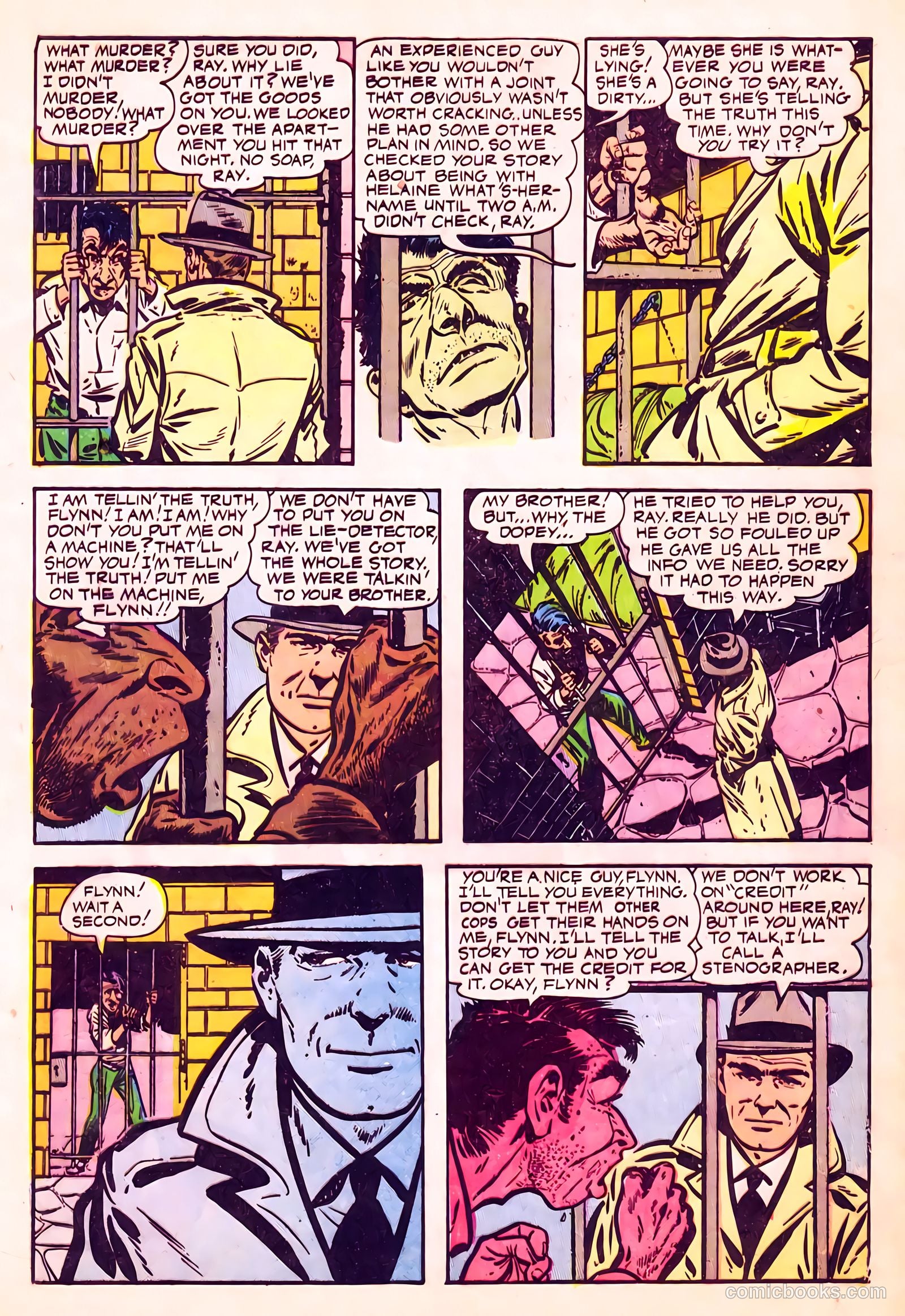 I'm a Cop #1 (1954) — page 9 of 36