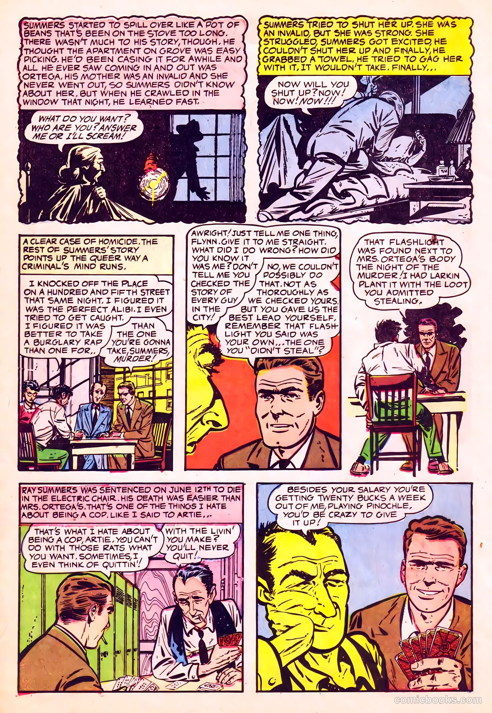 I'm a Cop #1 (1954) — page 10 of 36