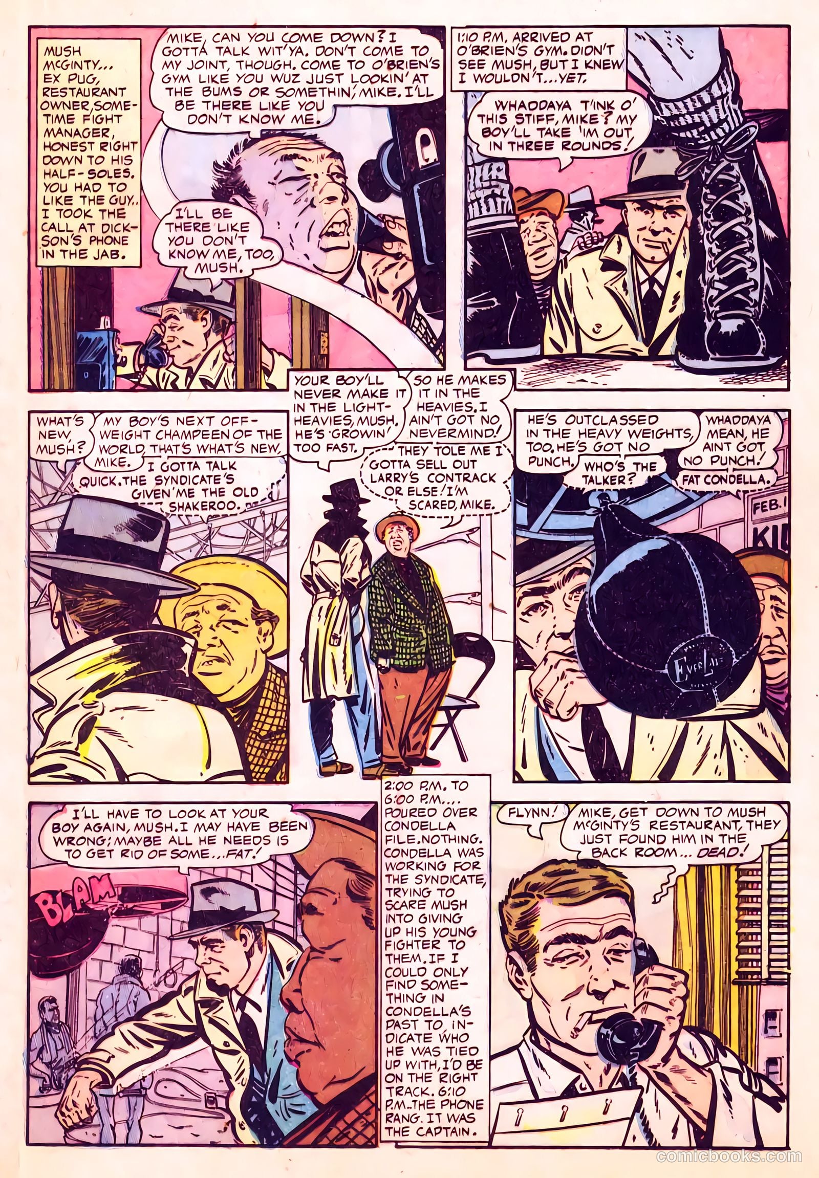 I'm a Cop #1 (1954) — page 21 of 36
