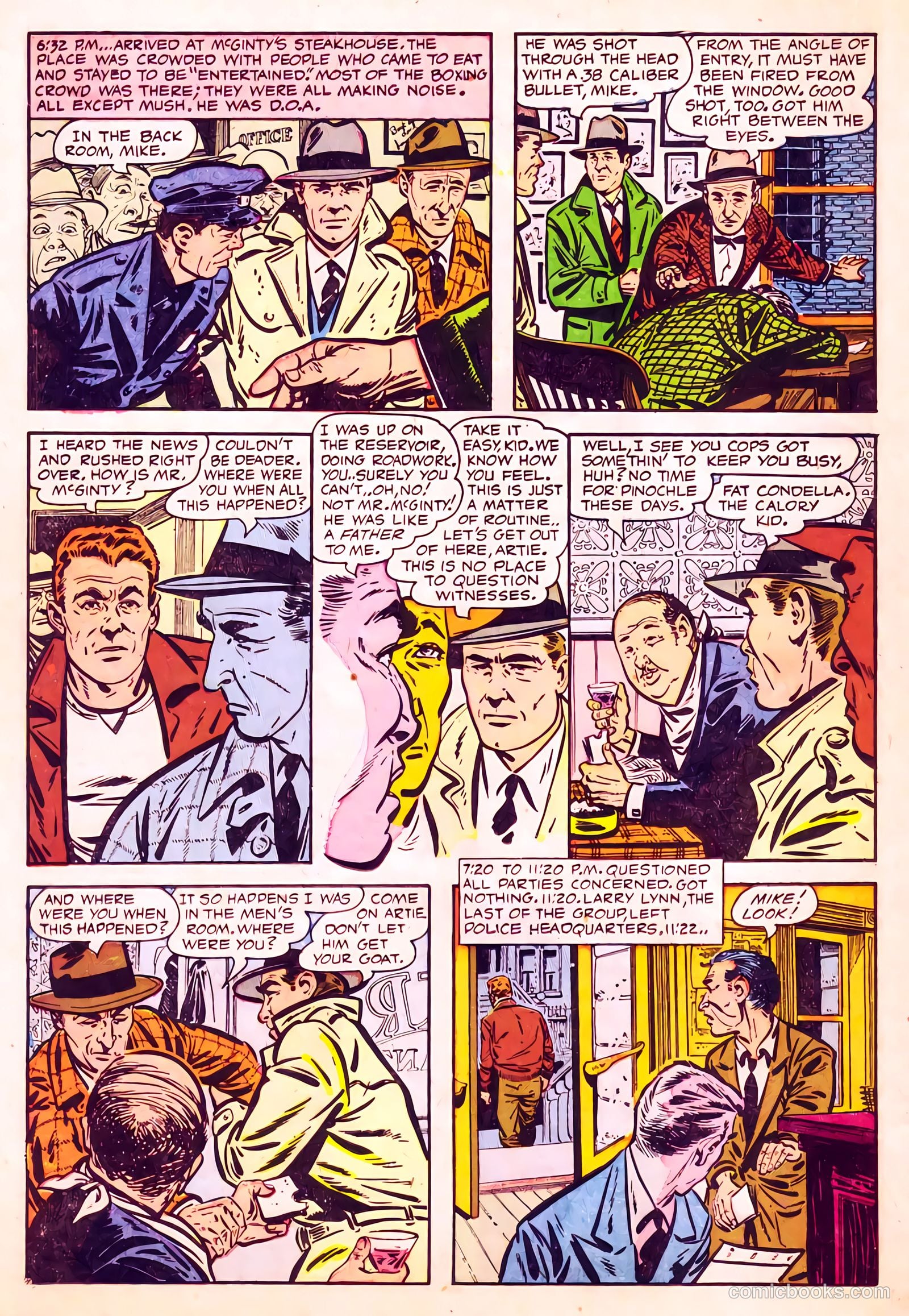 I'm a Cop #1 (1954) — page 22 of 36