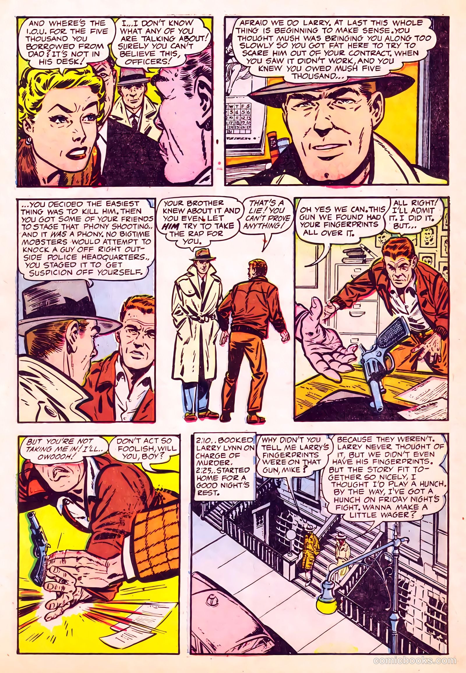 I'm a Cop #1 (1954) — page 26 of 36