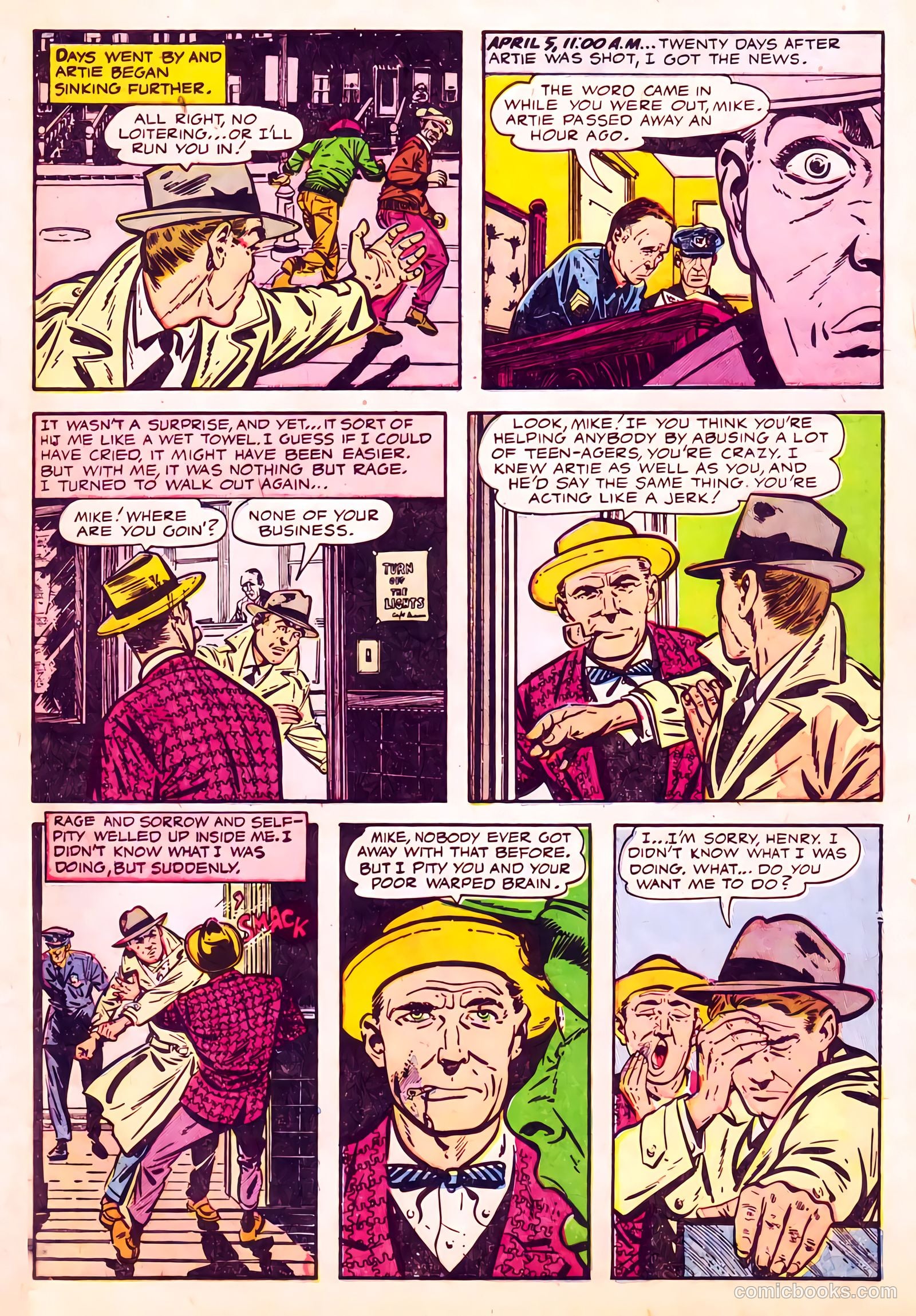 I'm a Cop #1 (1954) — page 31 of 36