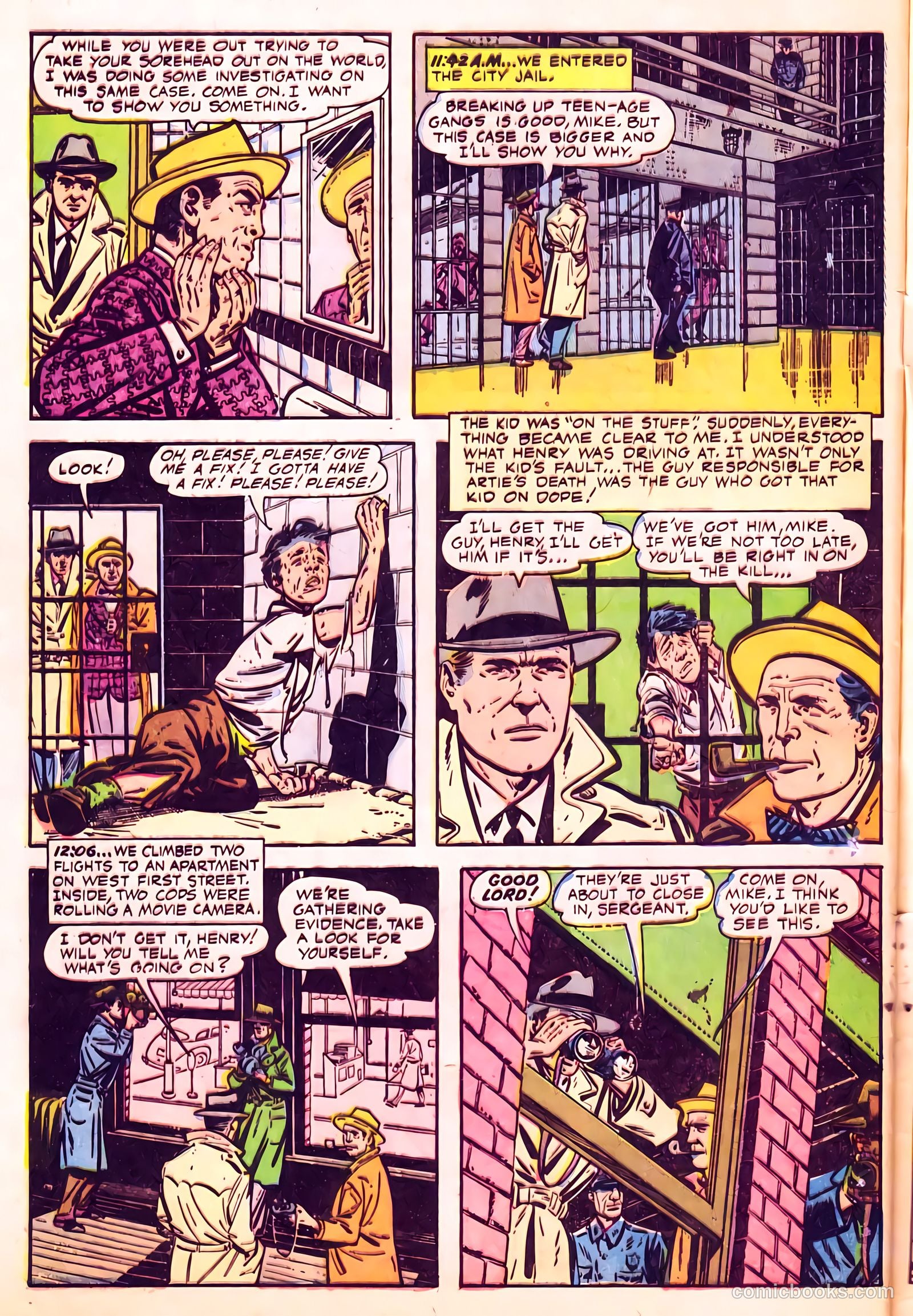 I'm a Cop #1 (1954) — page 32 of 36