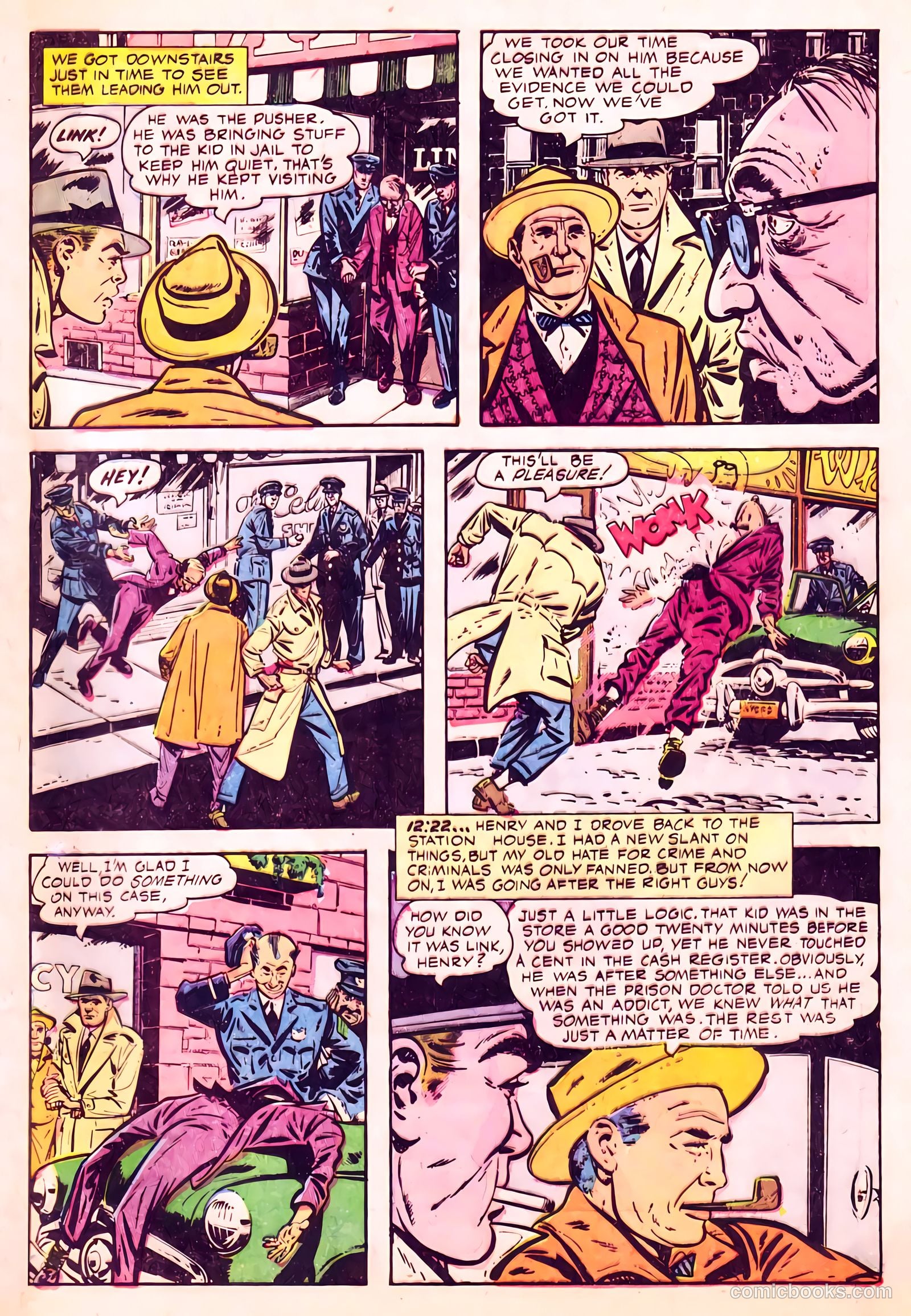 I'm a Cop #1 (1954) — page 33 of 36