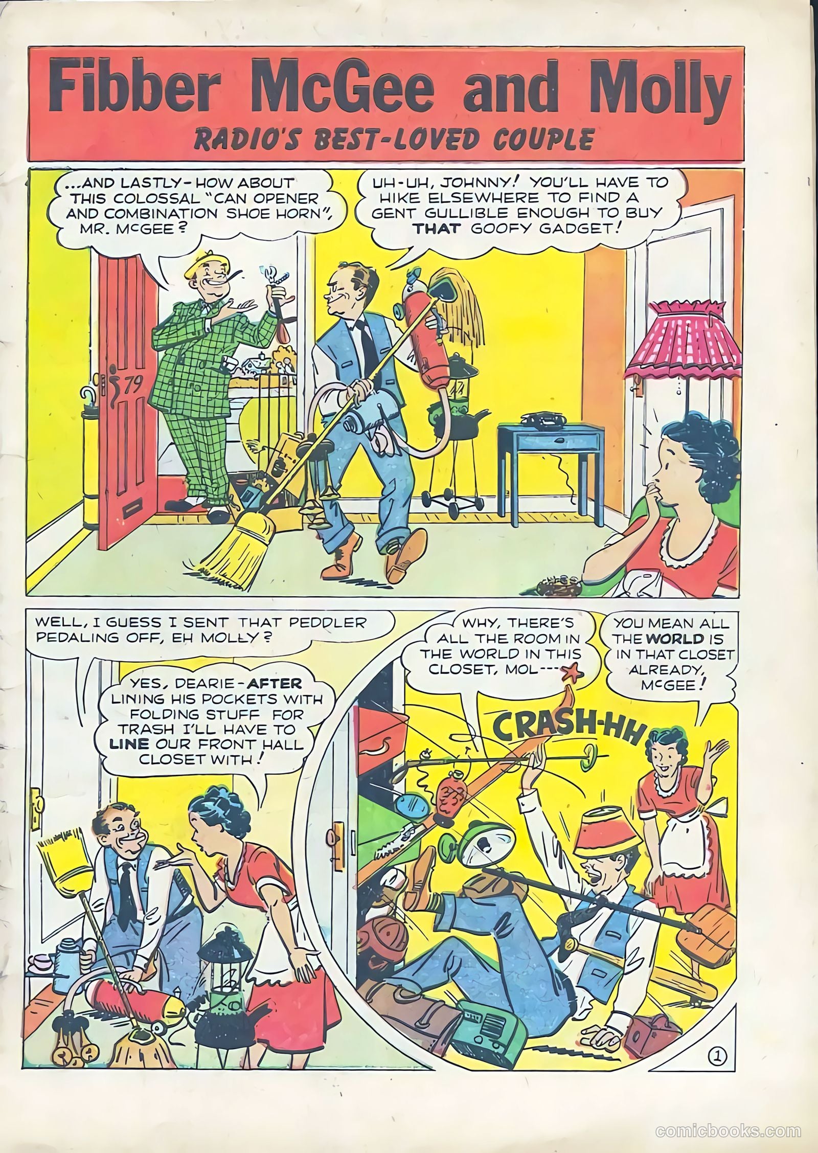 A-1 Comics 25 - Fibber McGee #1 — page 3 of 34