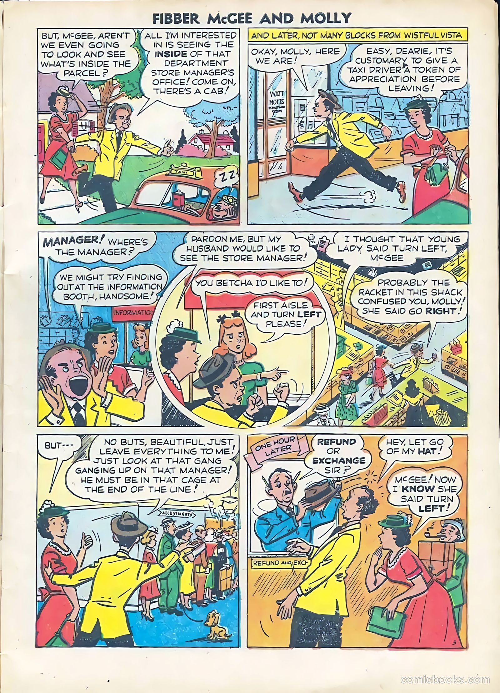 A-1 Comics 25 - Fibber McGee #1 — page 5 of 34