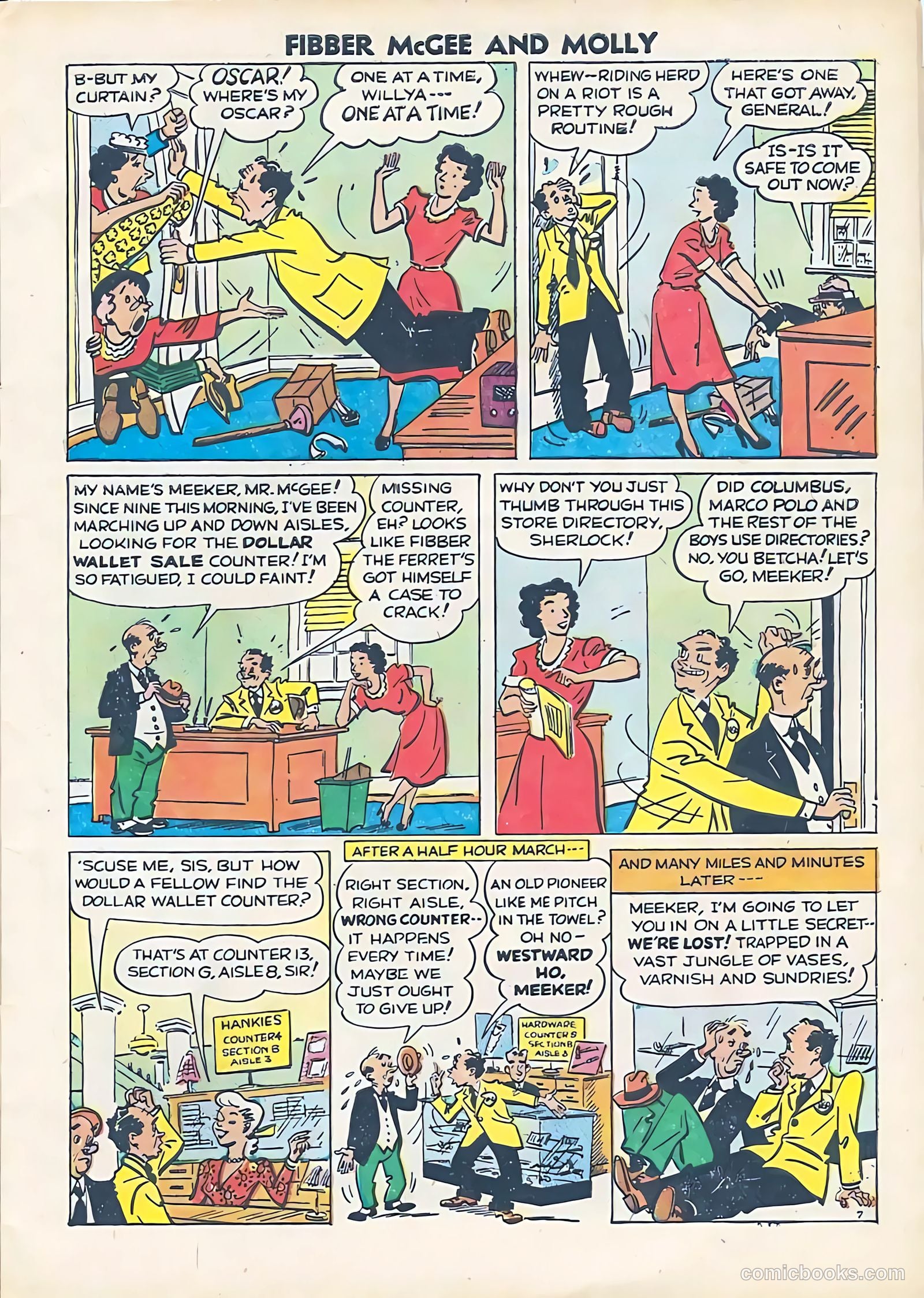 A-1 Comics 25 - Fibber McGee #1 — page 9 of 34