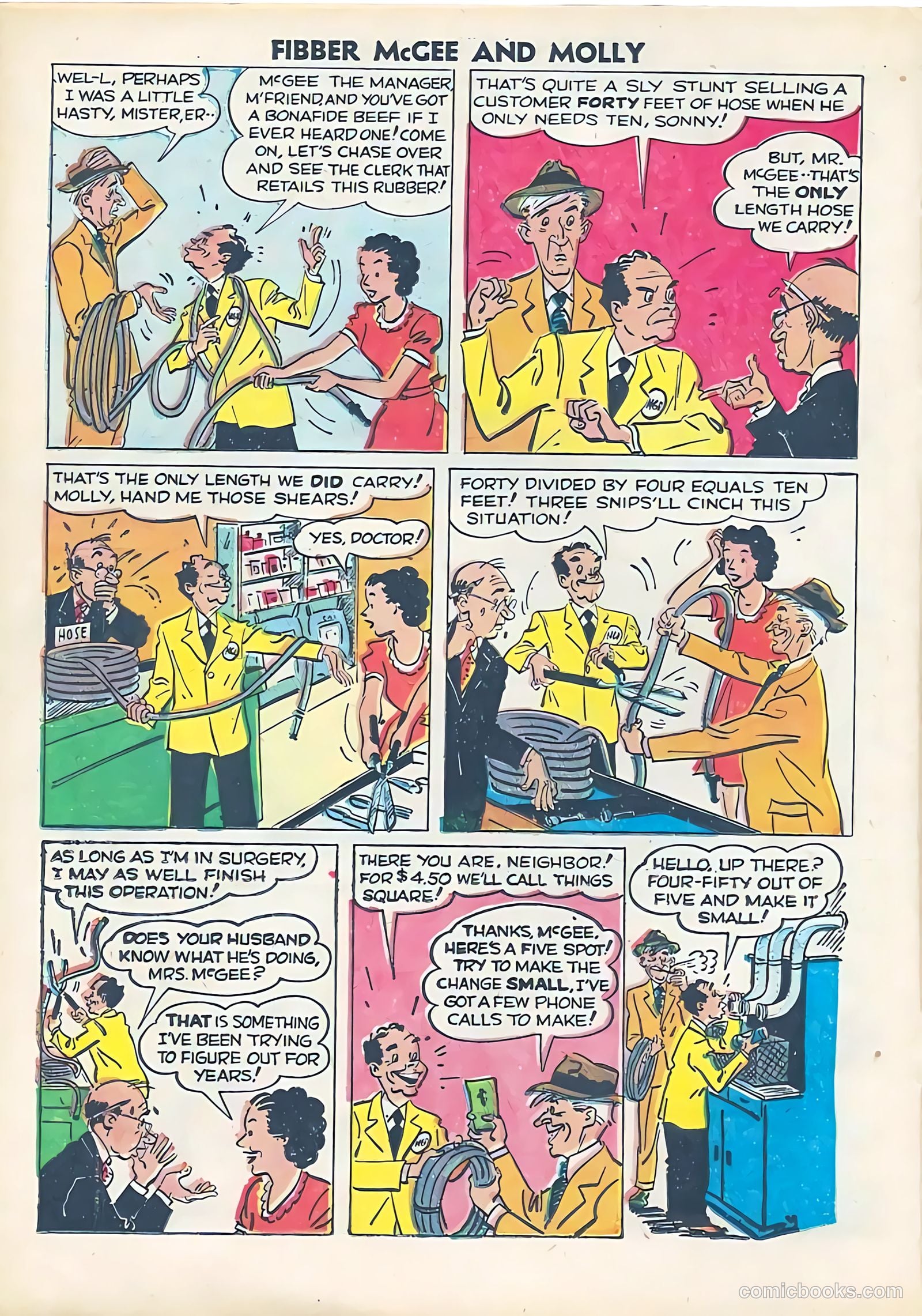 A-1 Comics 25 - Fibber McGee #1 — page 16 of 34