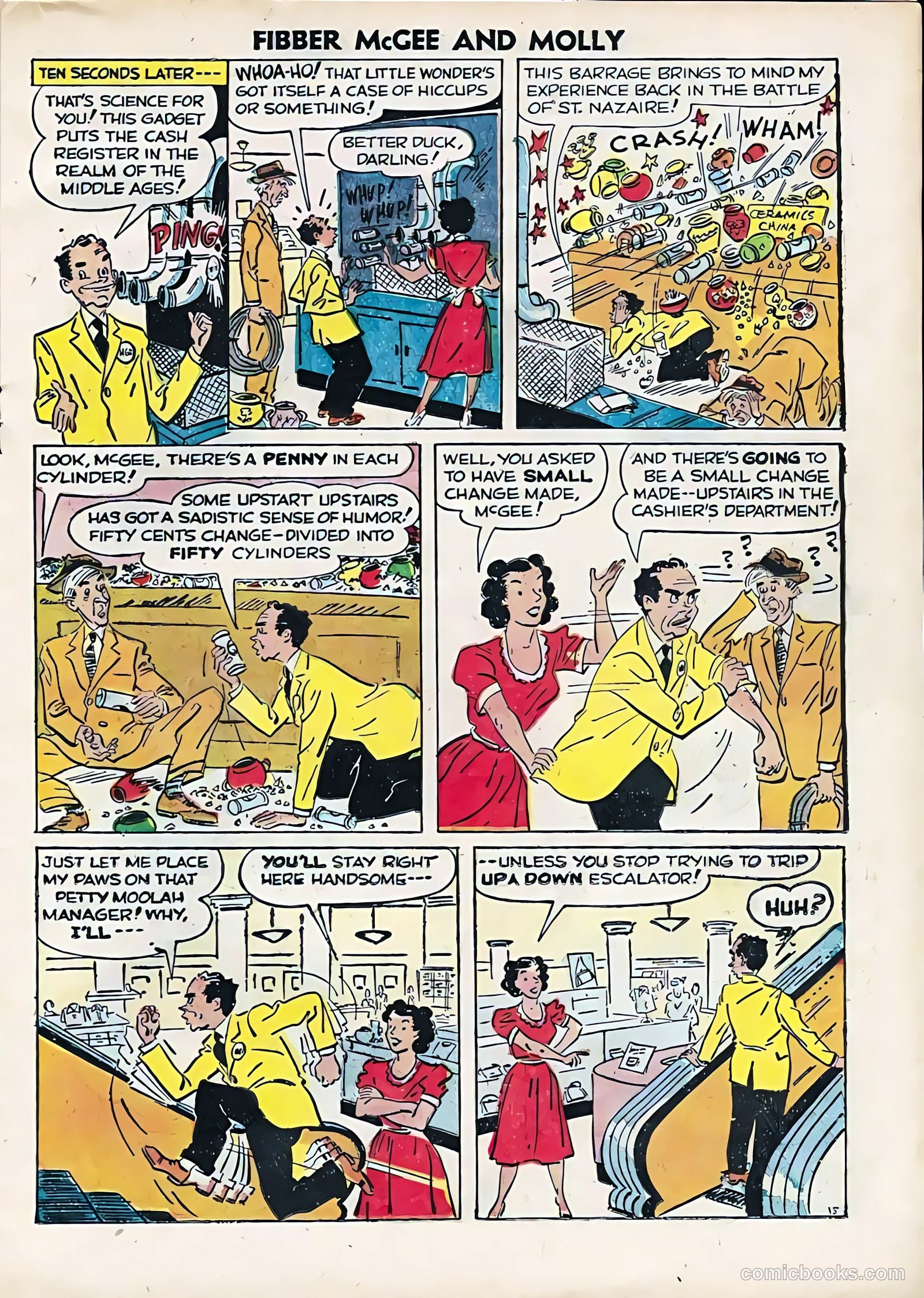 A-1 Comics 25 - Fibber McGee #1 — page 17 of 34