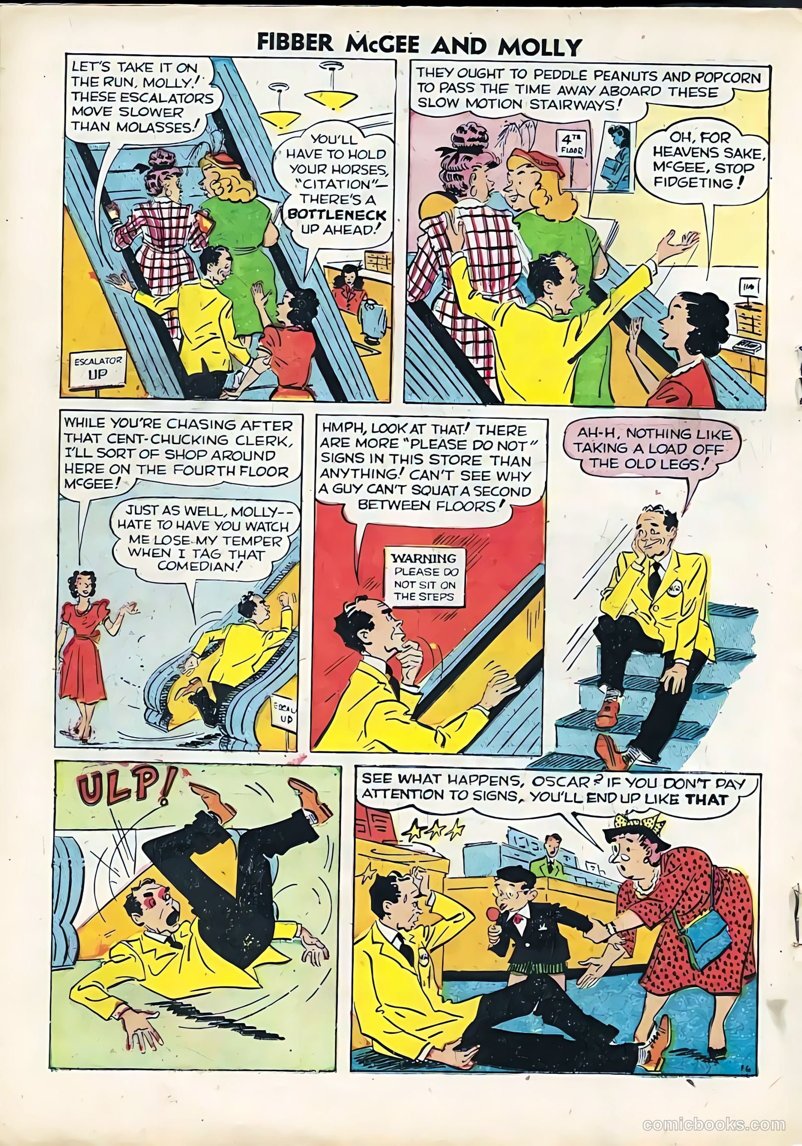 A-1 Comics 25 - Fibber McGee #1 — page 18 of 34