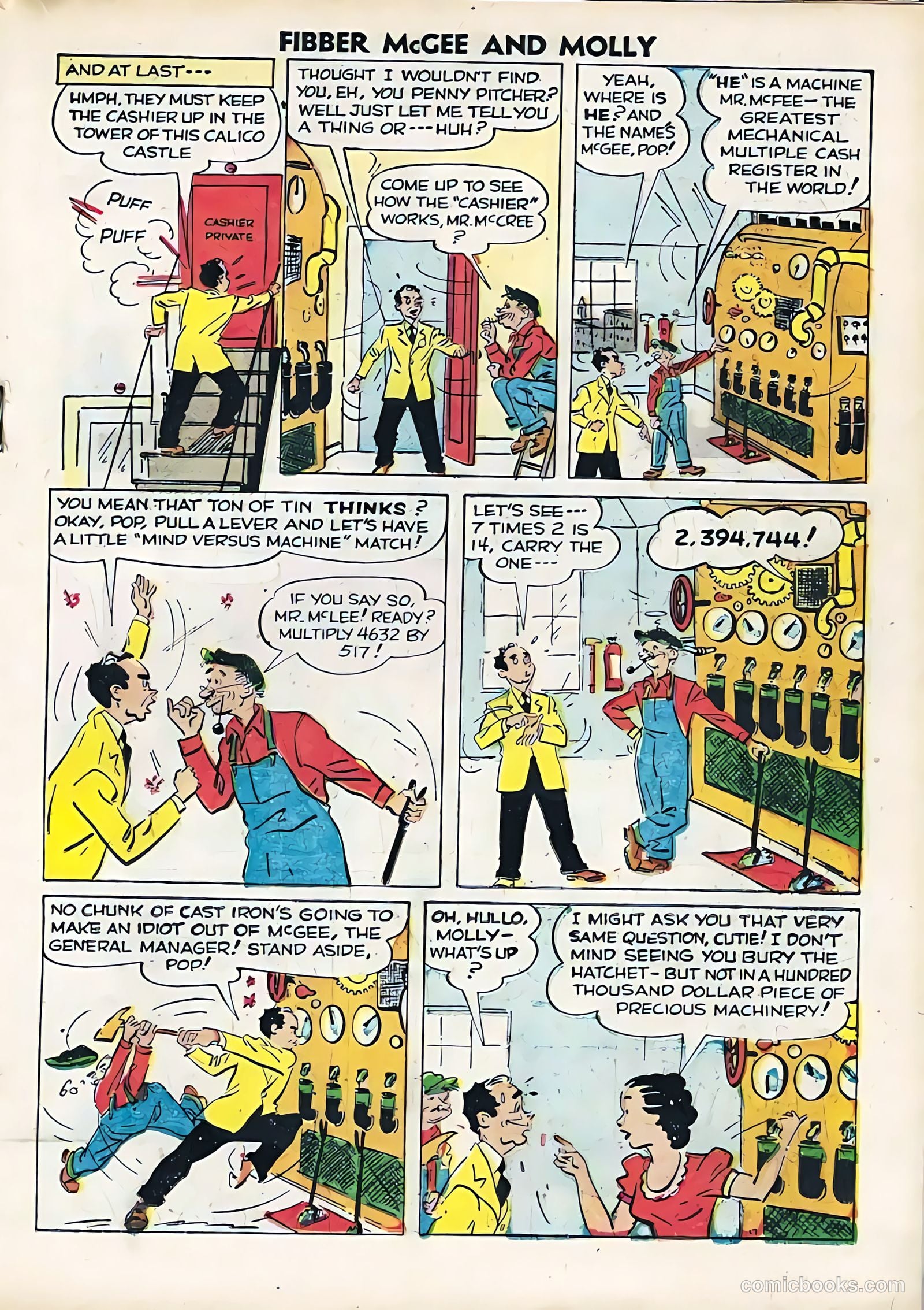 A-1 Comics 25 - Fibber McGee #1 — page 19 of 34