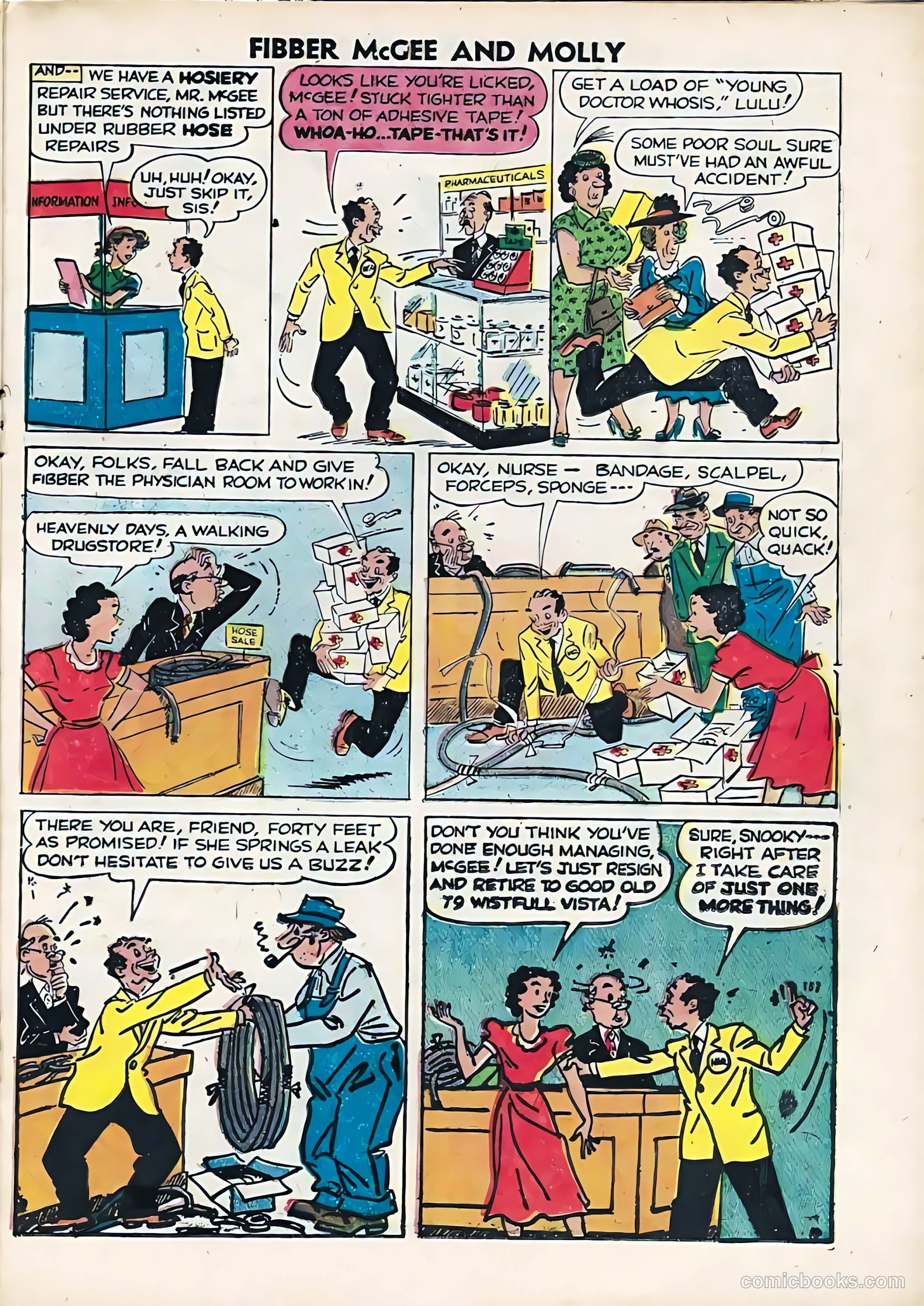 A-1 Comics 25 - Fibber McGee #1 — page 21 of 34