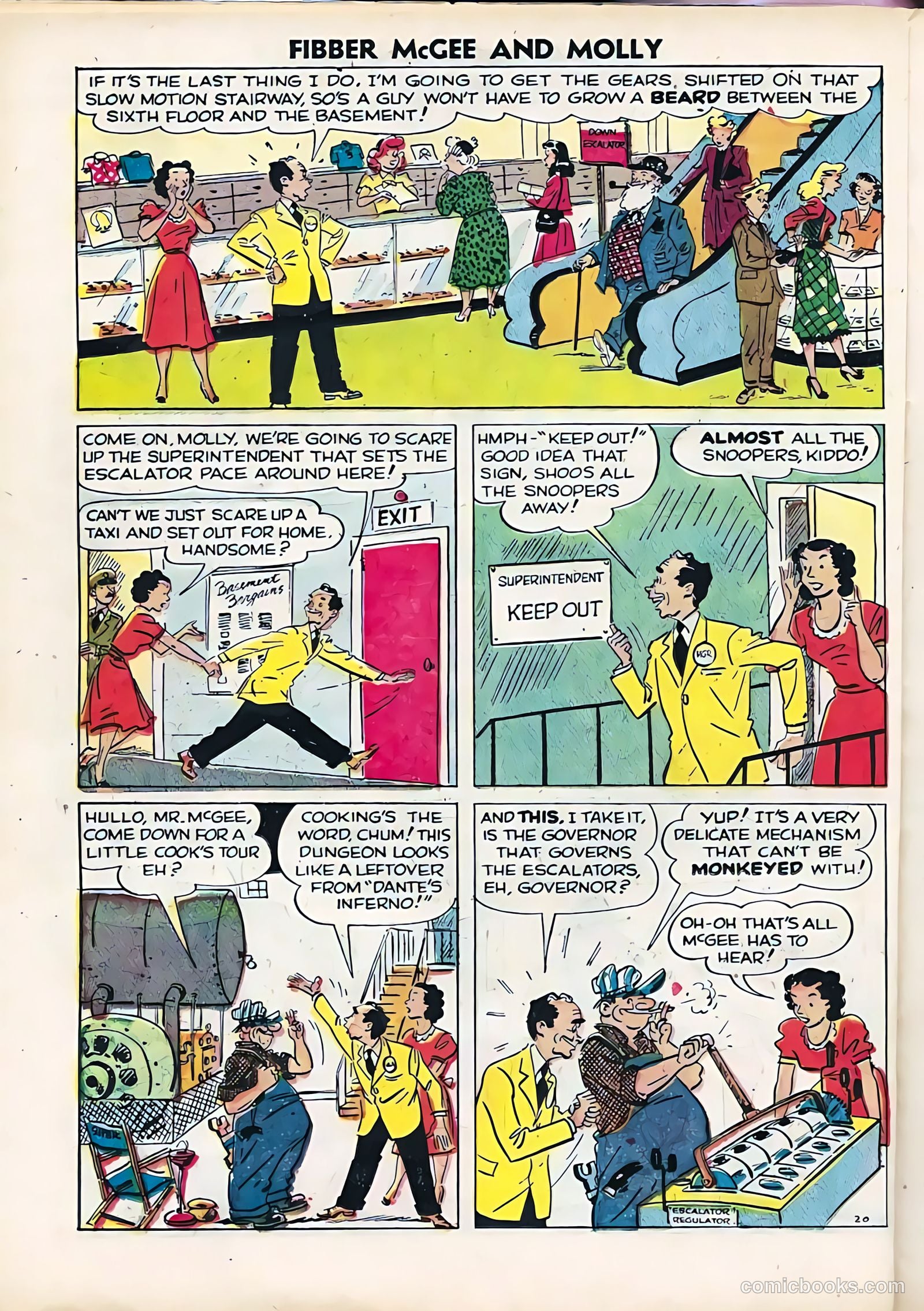 A-1 Comics 25 - Fibber McGee #1 — page 22 of 34