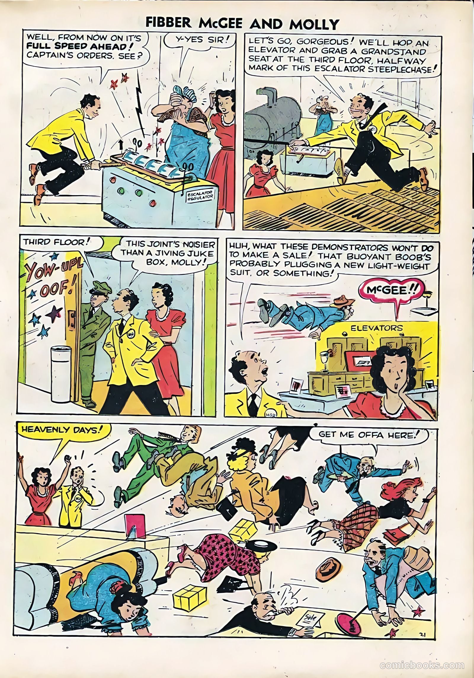 A-1 Comics 25 - Fibber McGee #1 — page 23 of 34