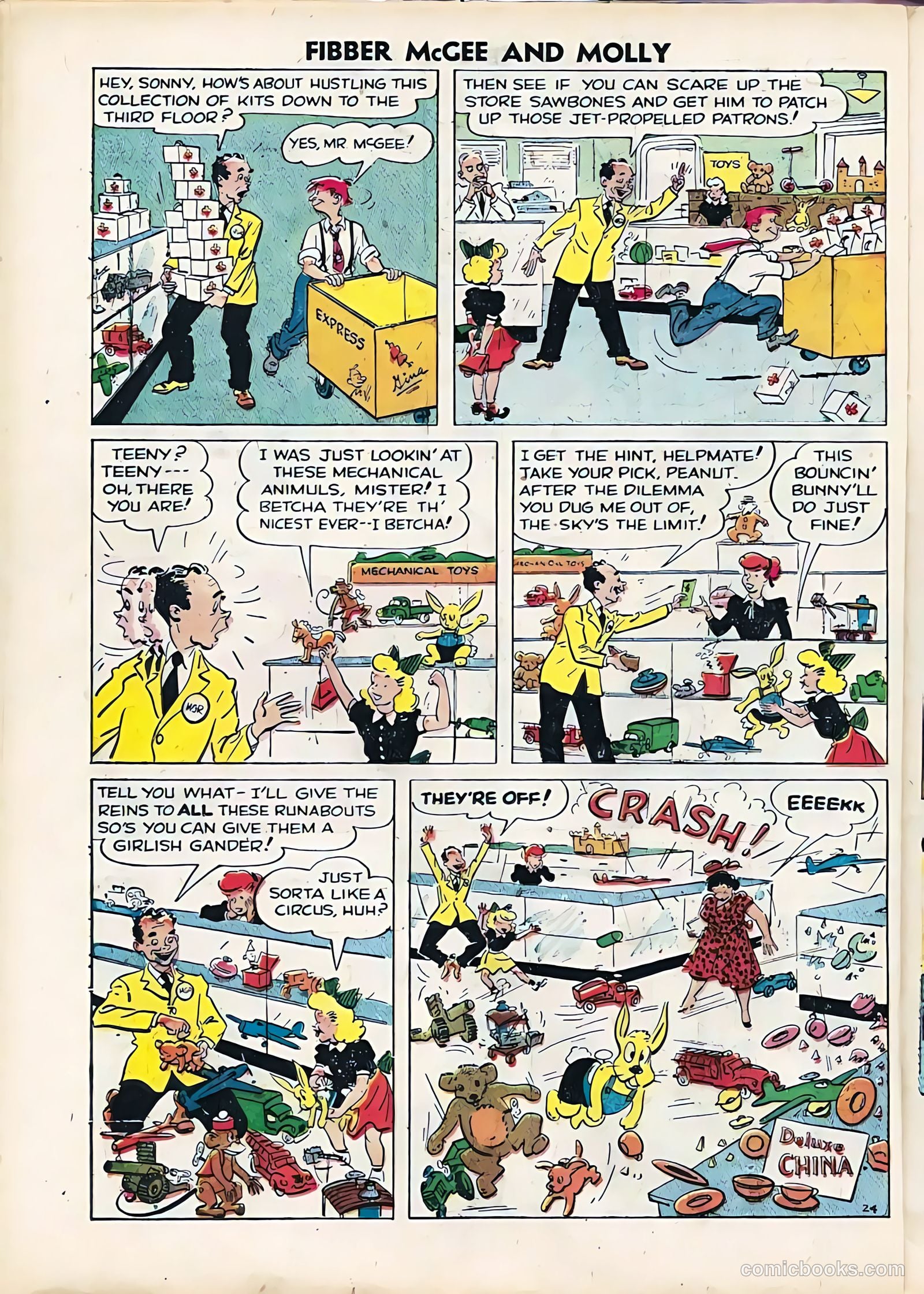 A-1 Comics 25 - Fibber McGee #1 — page 26 of 34