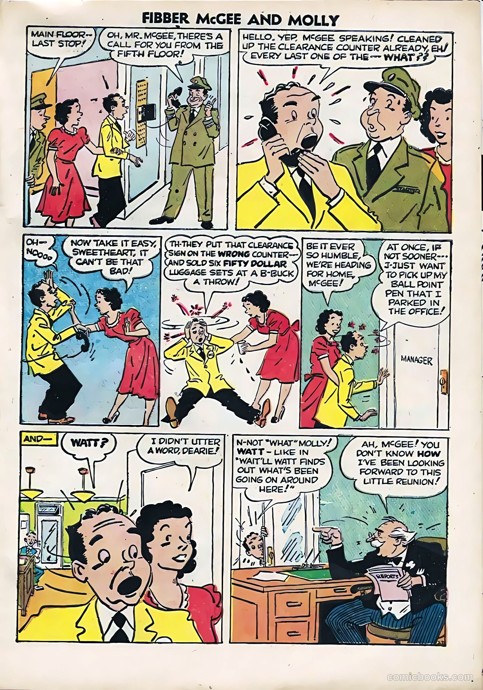 A-1 Comics 25 - Fibber McGee #1 — page 29 of 34