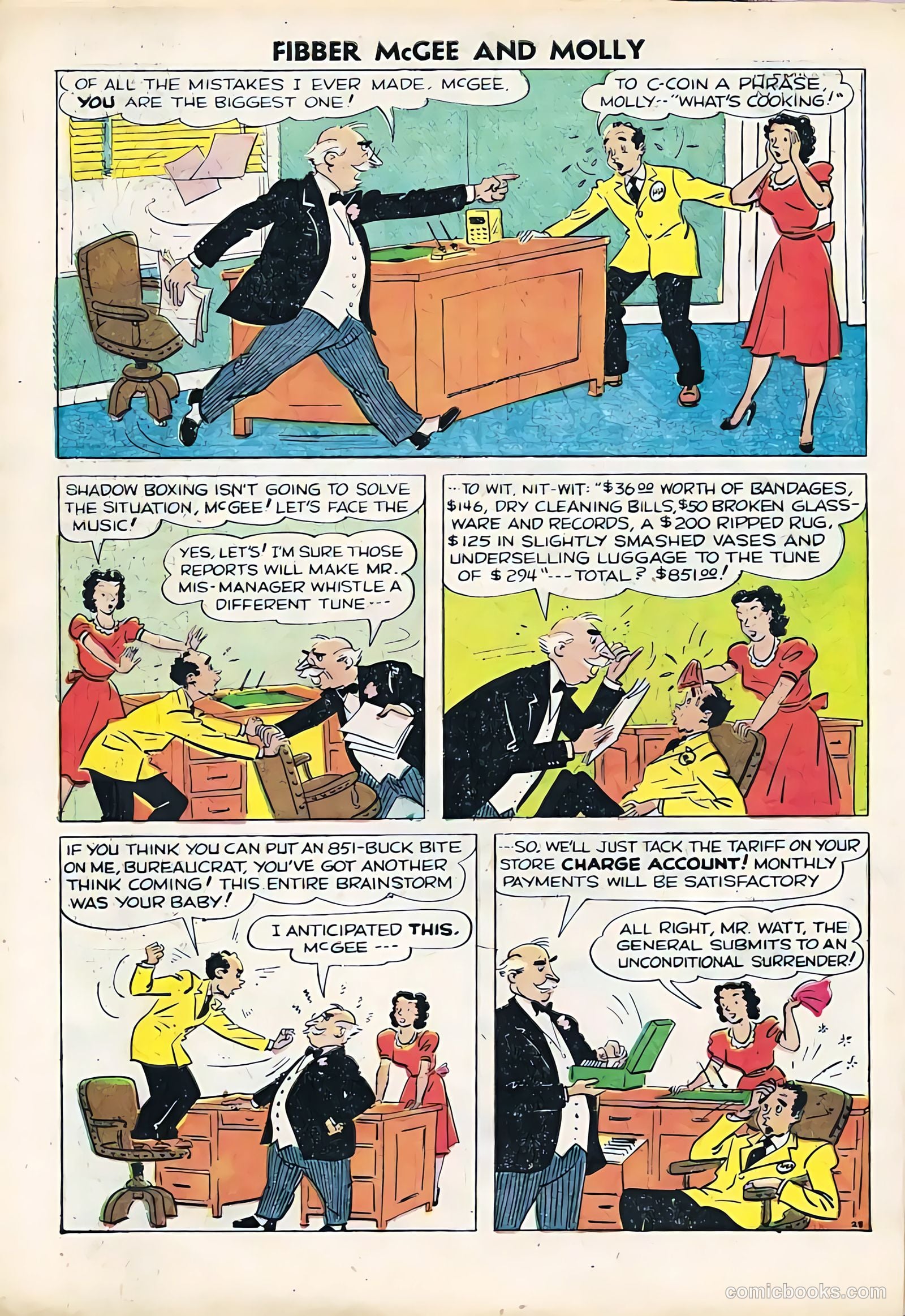 A-1 Comics 25 - Fibber McGee #1 — page 30 of 34