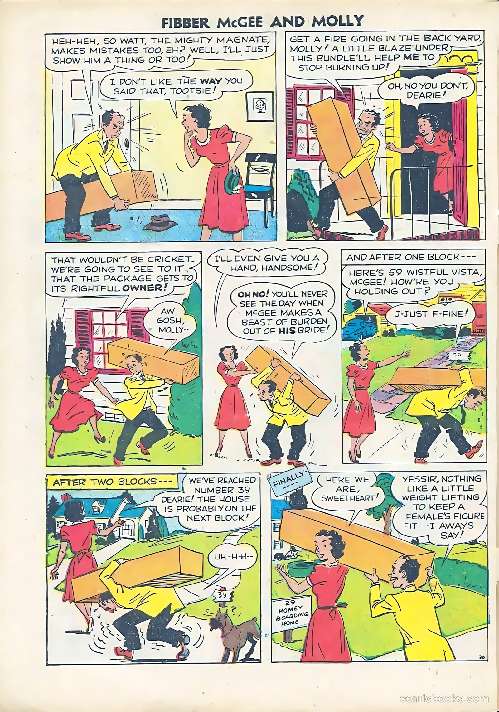 A-1 Comics 25 - Fibber McGee #1 — page 32 of 34