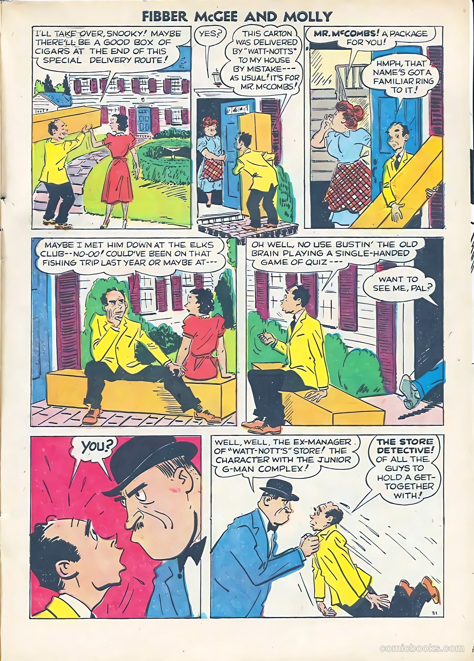 A-1 Comics 25 - Fibber McGee #1 — page 33 of 34