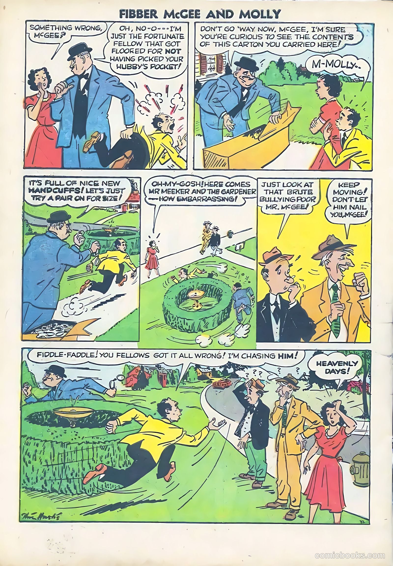 A-1 Comics 25 - Fibber McGee #1 — page 34 of 34
