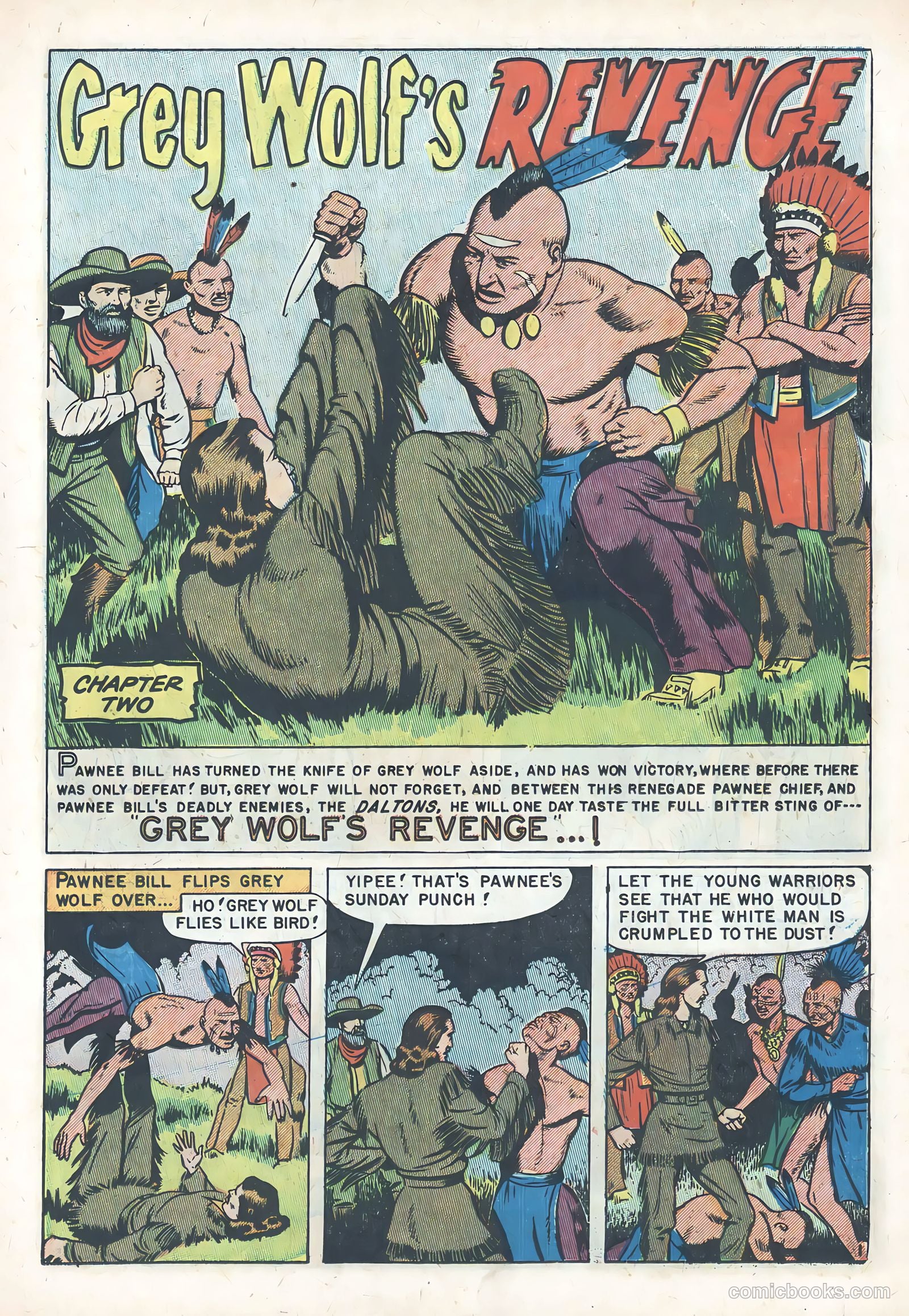 White Chief of the Pawnee Indians #1 (1951) — page 11 of 36