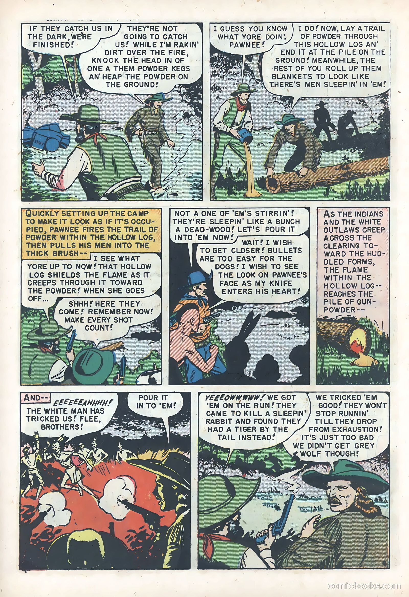White Chief of the Pawnee Indians #1 (1951) — page 14 of 36