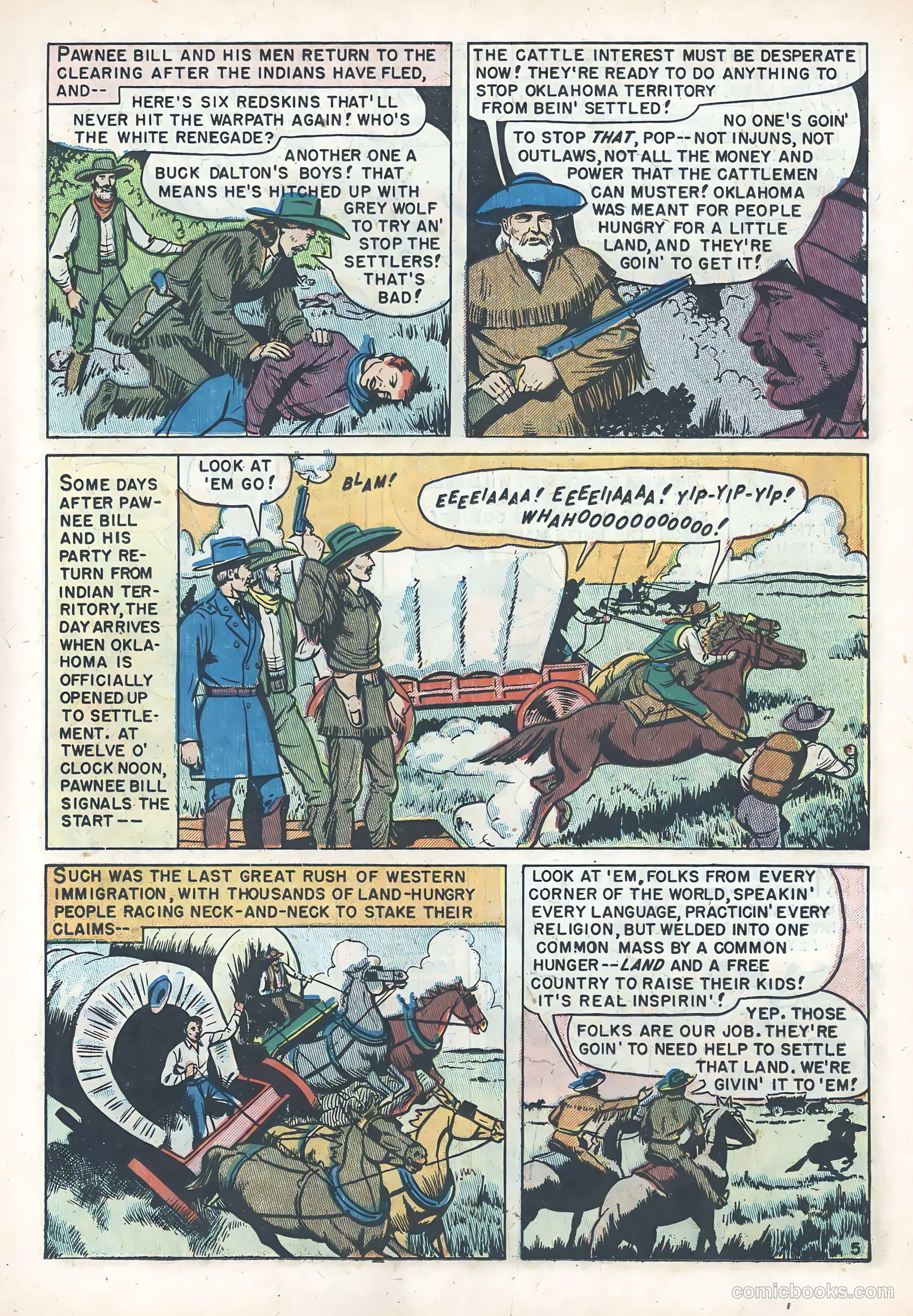White Chief of the Pawnee Indians #1 (1951) — page 15 of 36