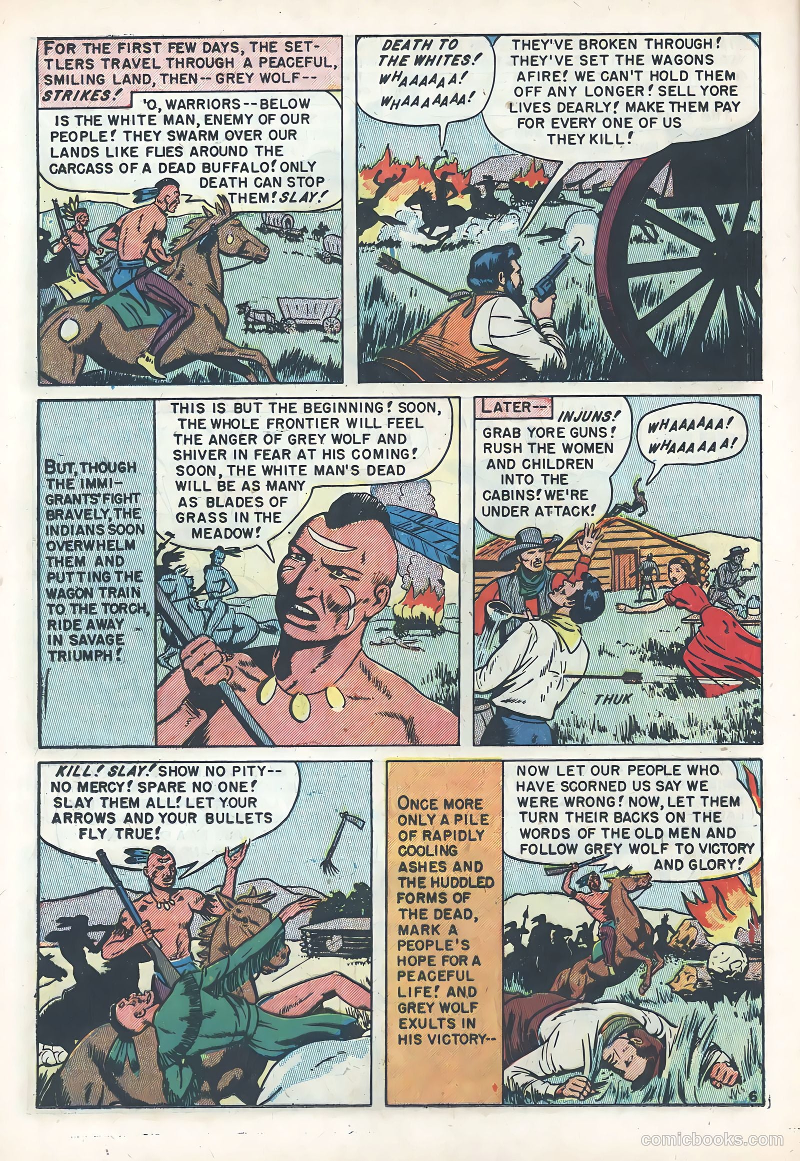 White Chief of the Pawnee Indians #1 (1951) — page 16 of 36